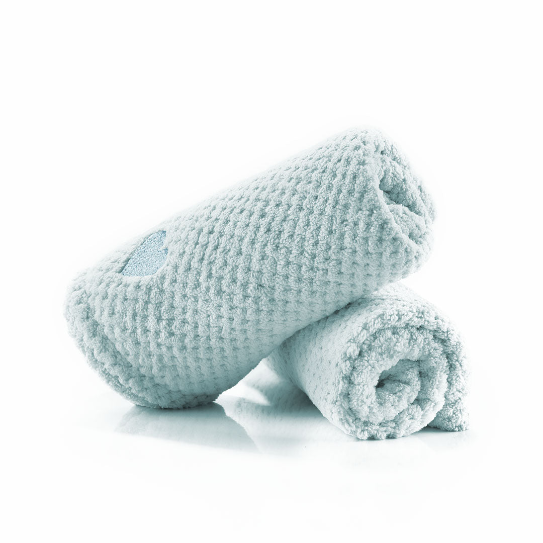 Hårhåndklæde - lyseblå