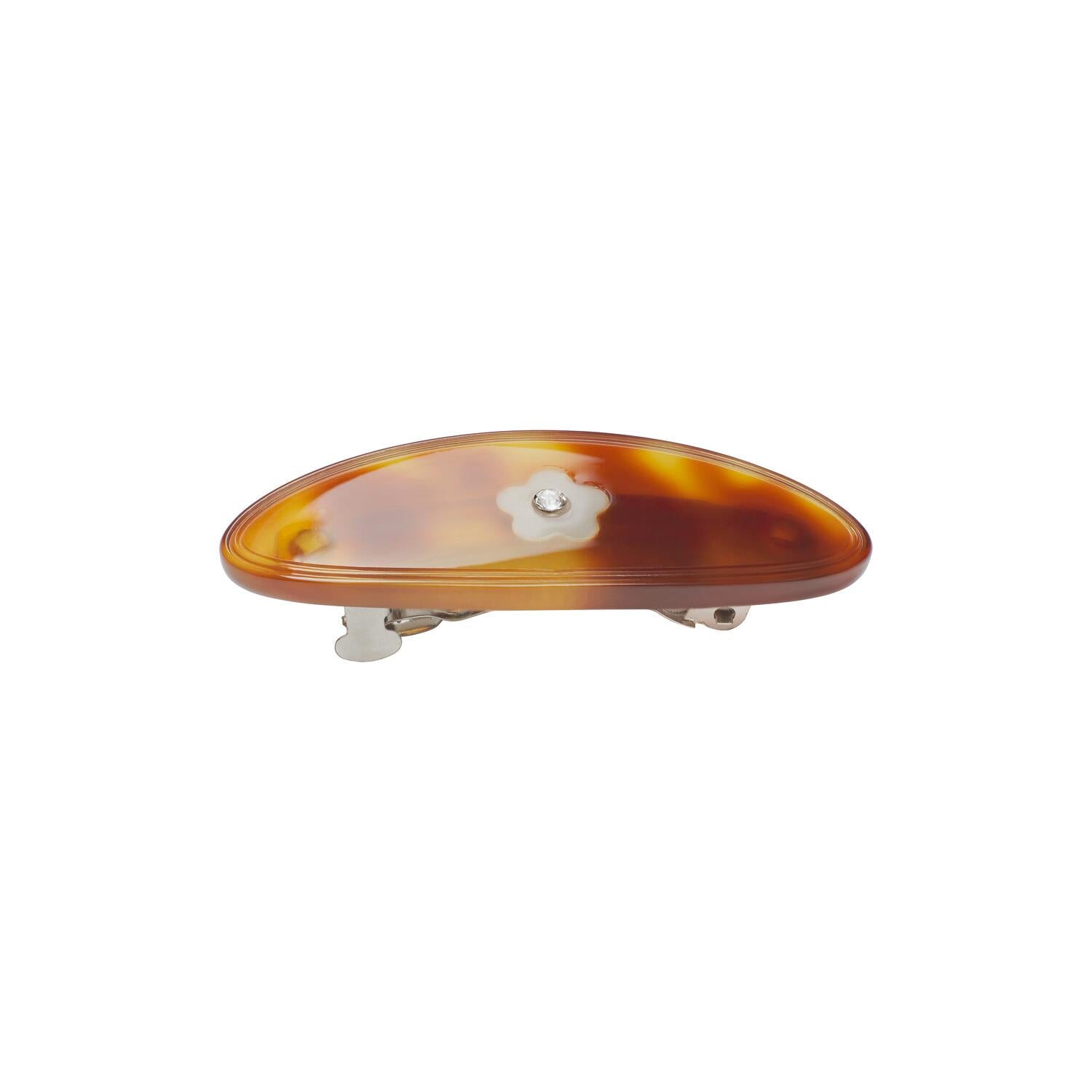 Blom hårspænde – Tortoise Shell