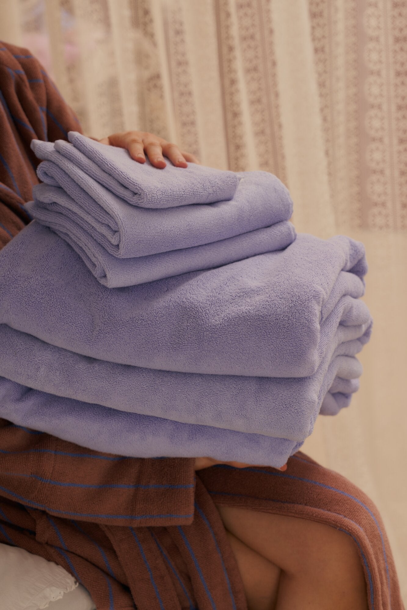Naram håndklæde - Lavender Blue