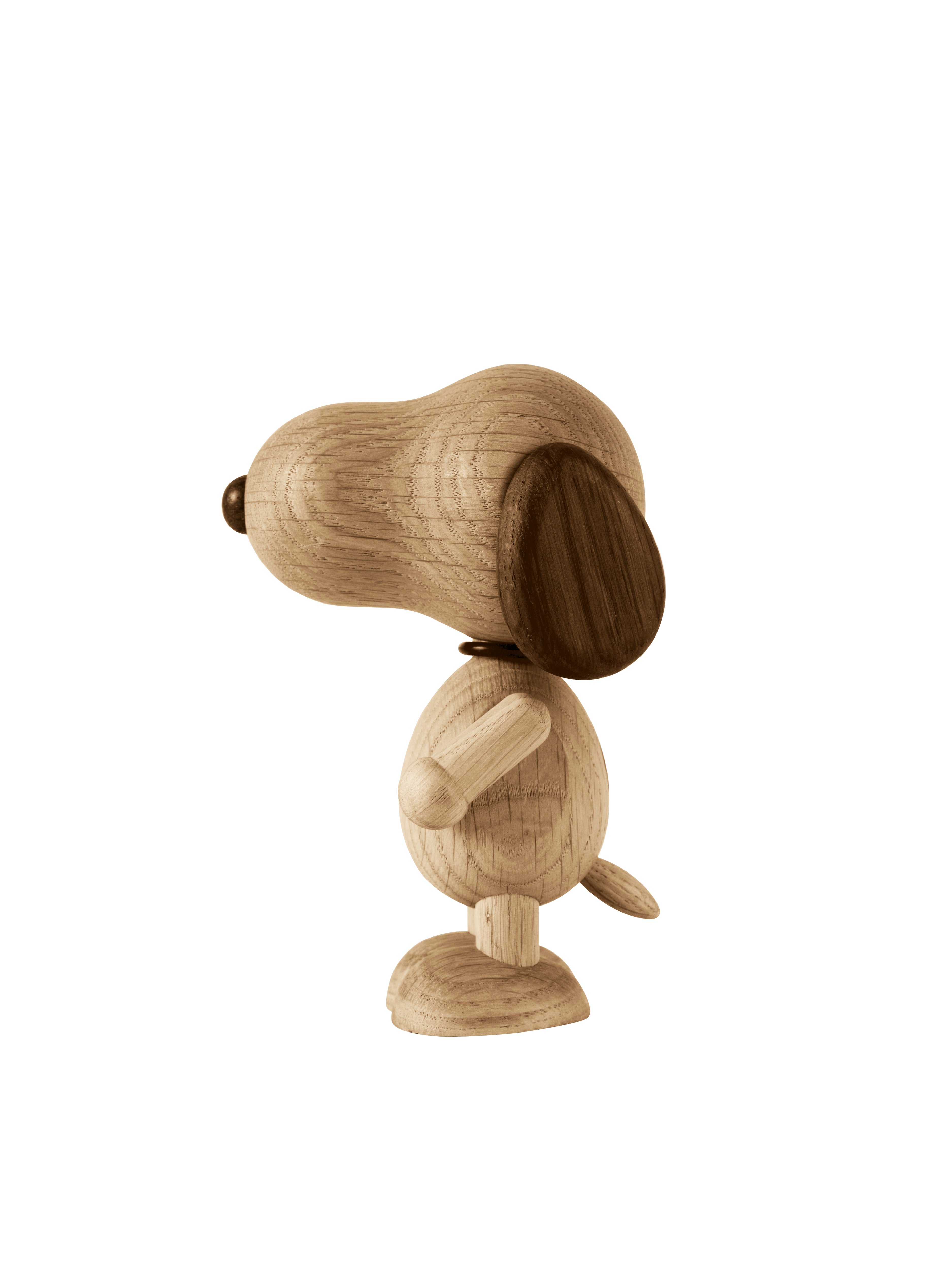 Peanut x Snoopy Smoked Oak træfigur - small