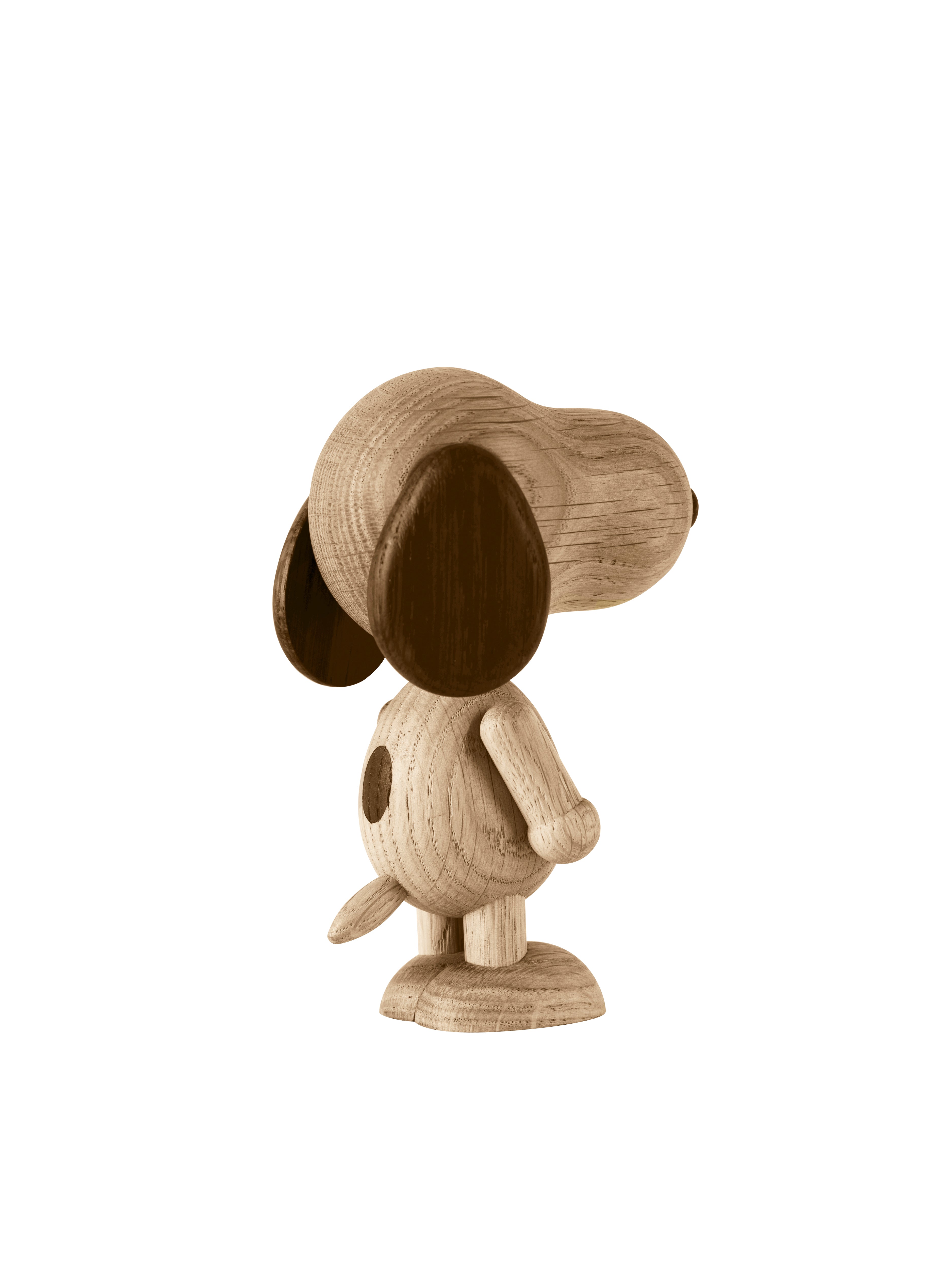 Peanut x Snoopy Smoked Oak træfigur - small