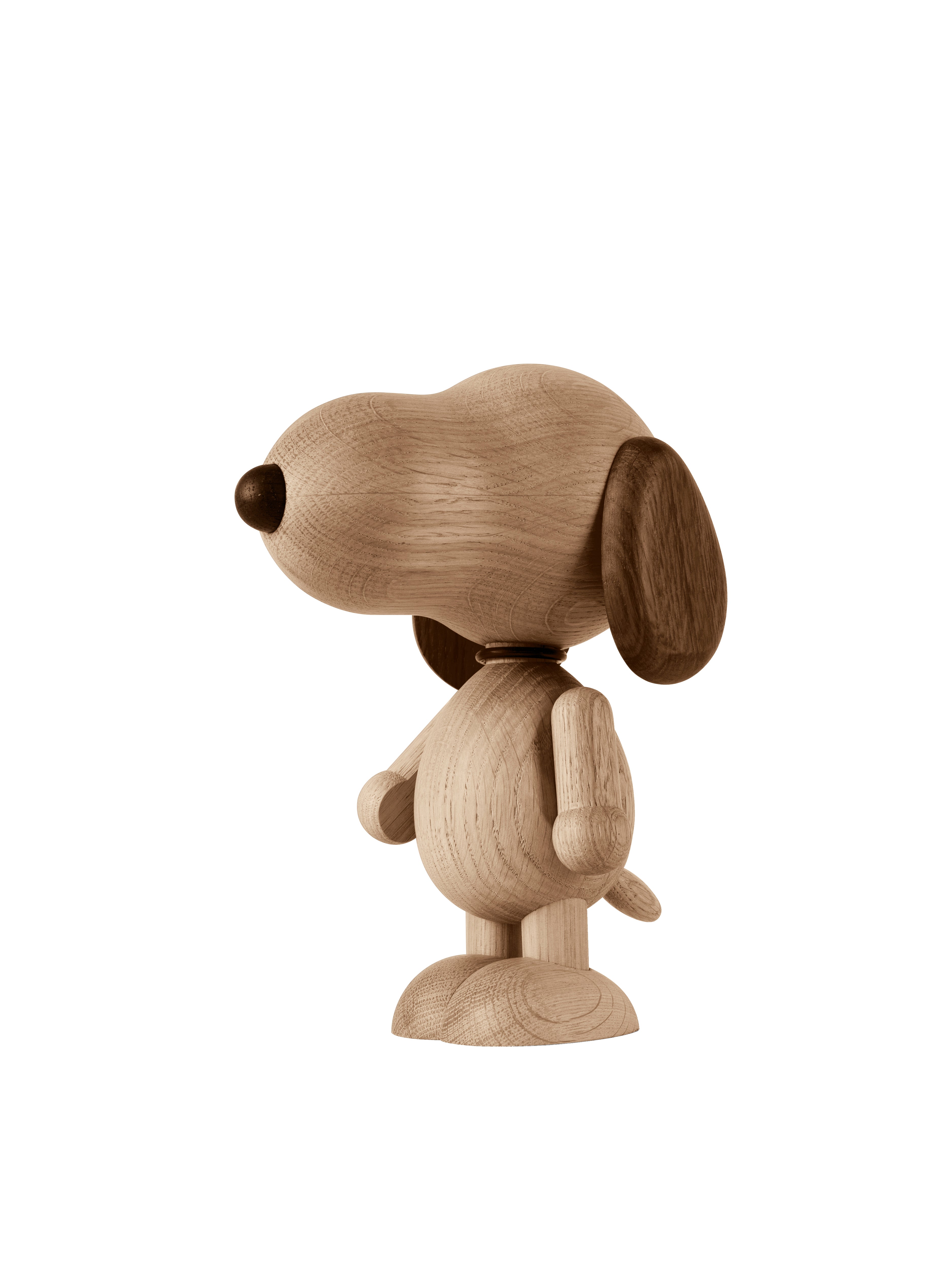 Peanut x Snoopy Smoked Oak træfigur - small