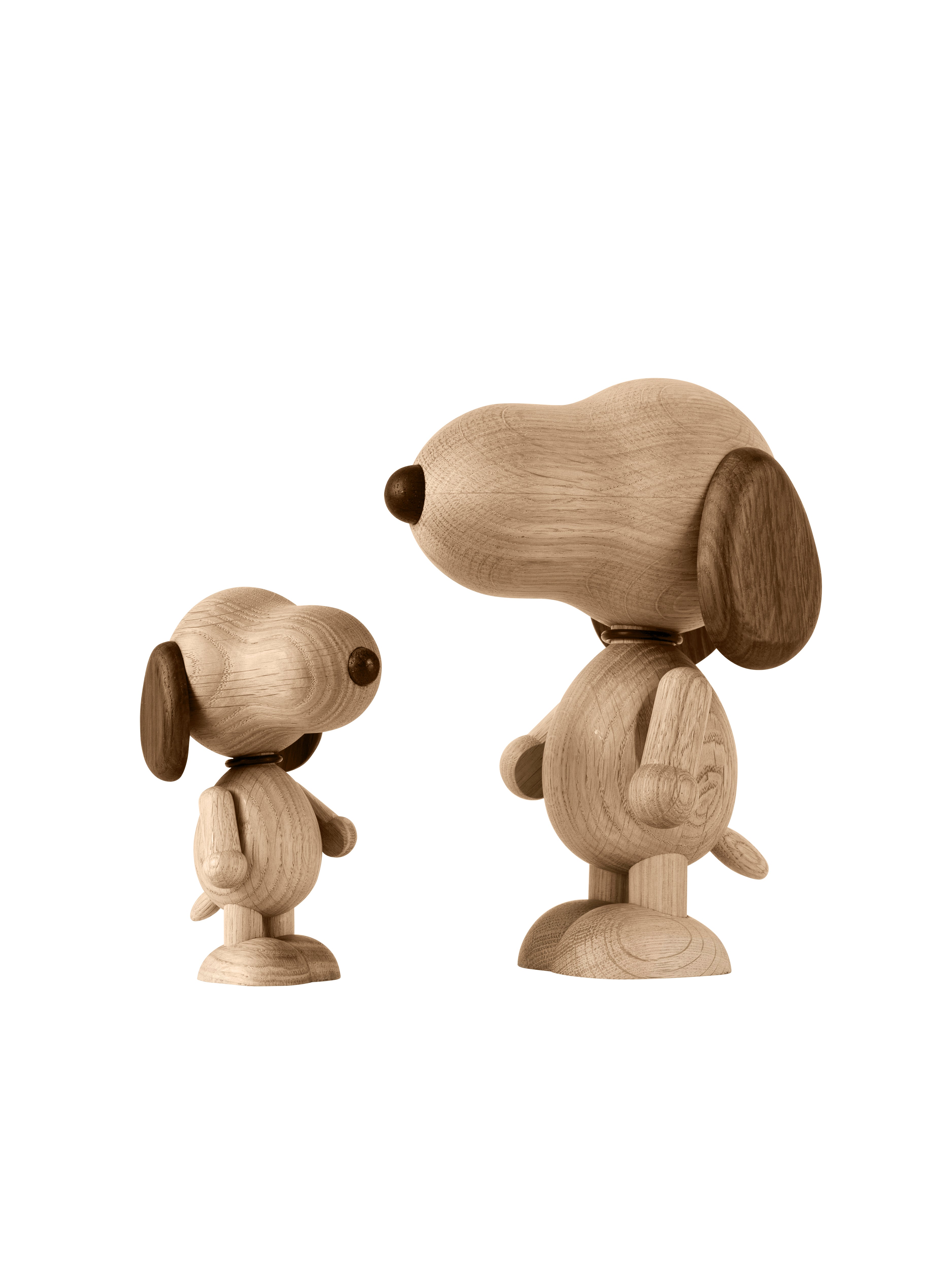 Peanut x Snoopy Smoked Oak træfigur - small
