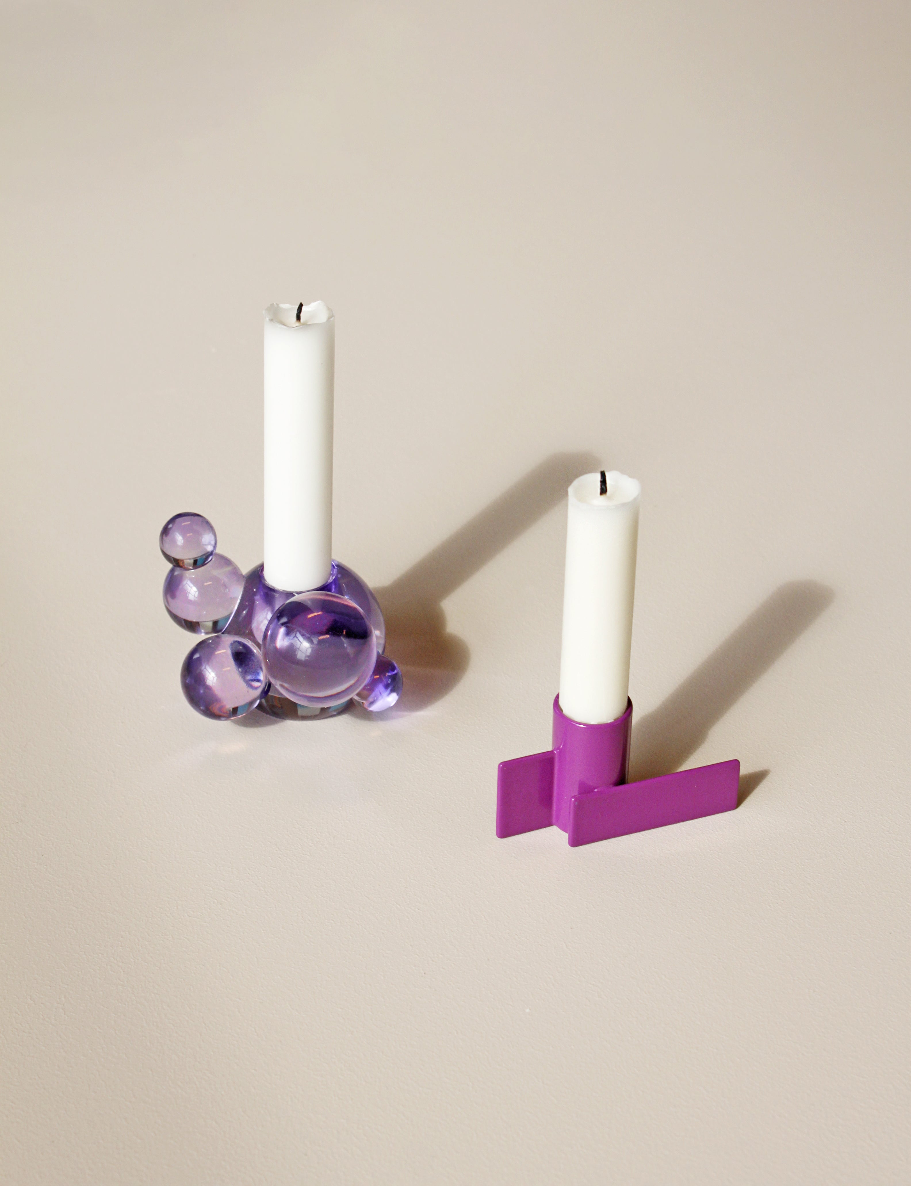 Bubble lysestage - lilla