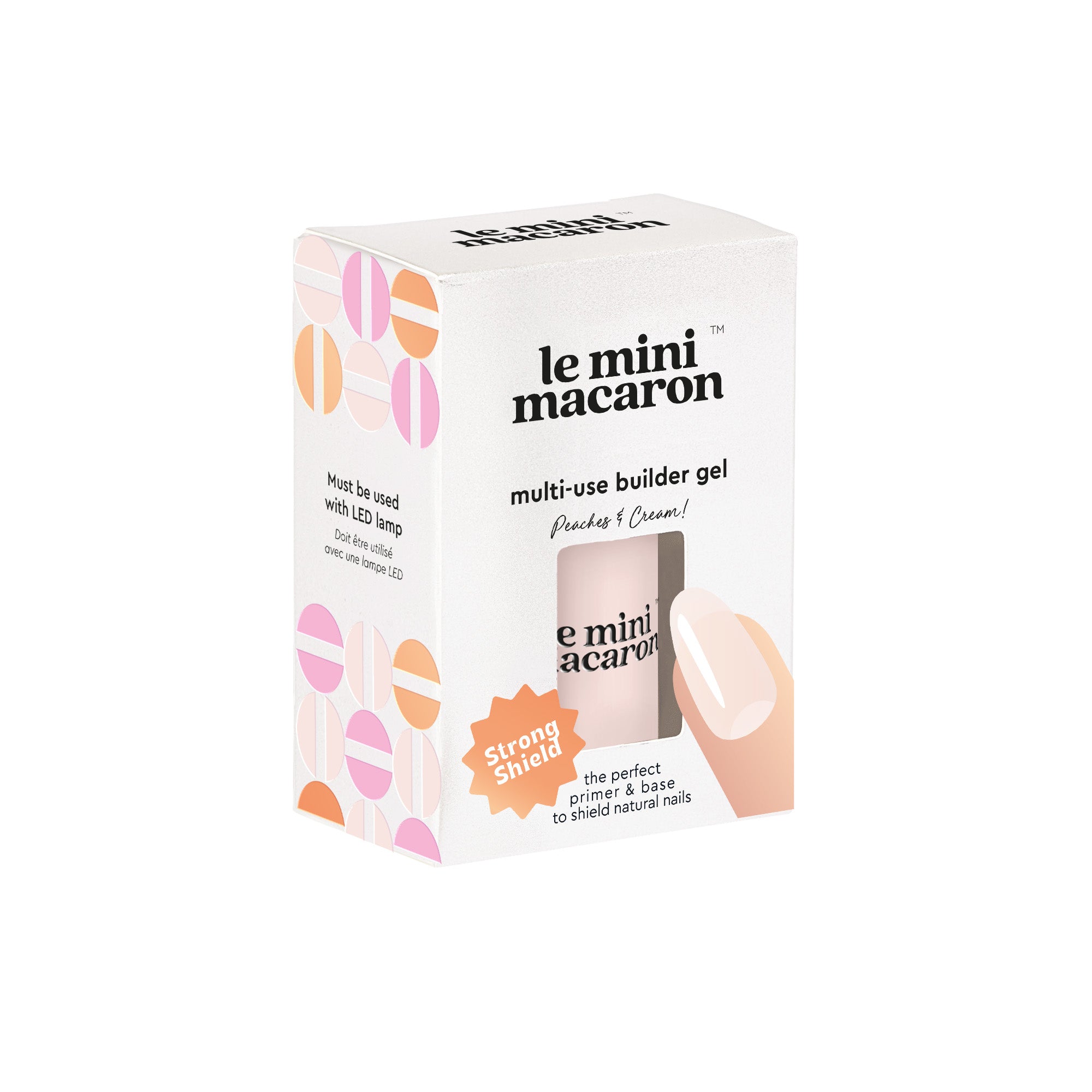 Single Builder Gel neglelak - Peaches & Cream