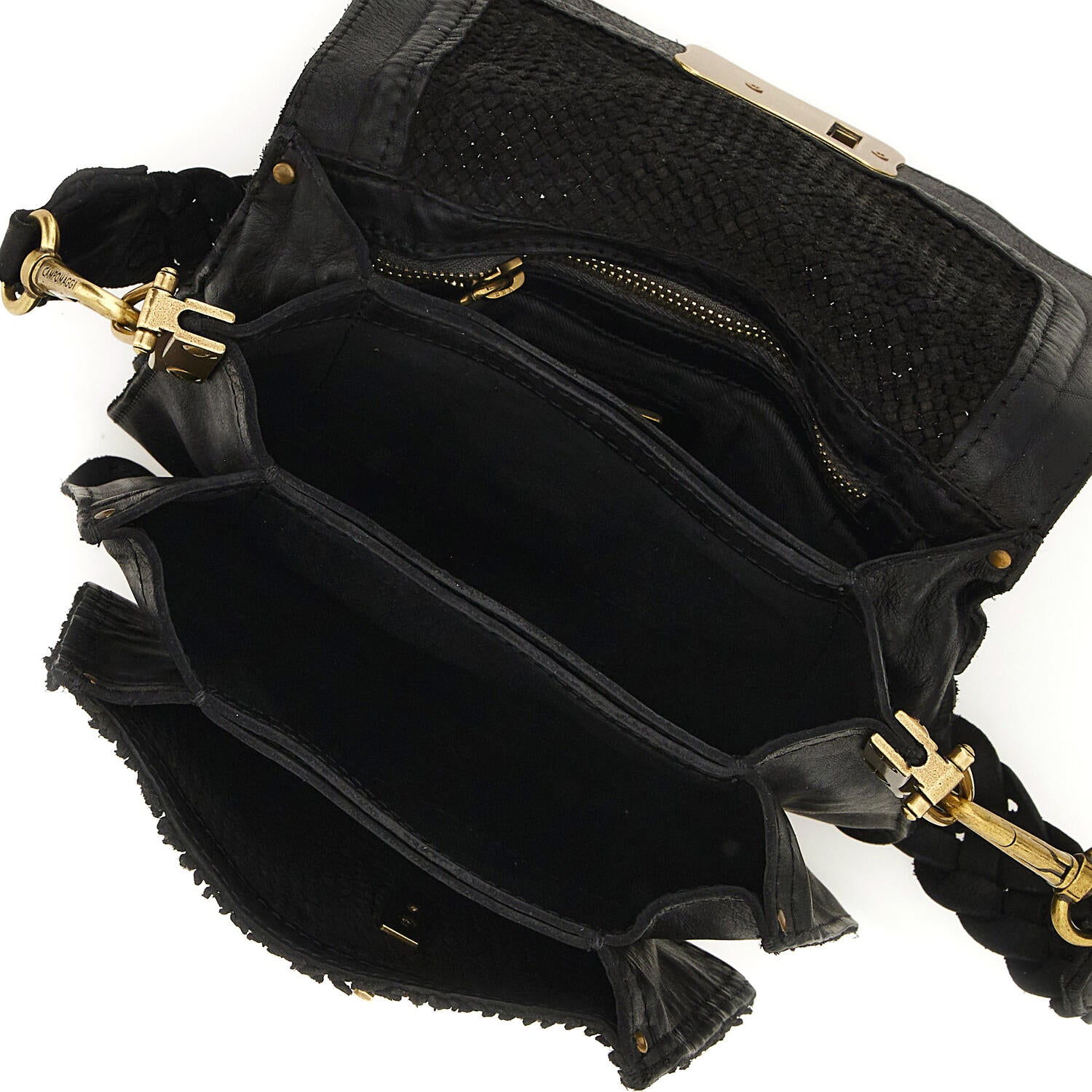 Agnese crossbody taske - sort