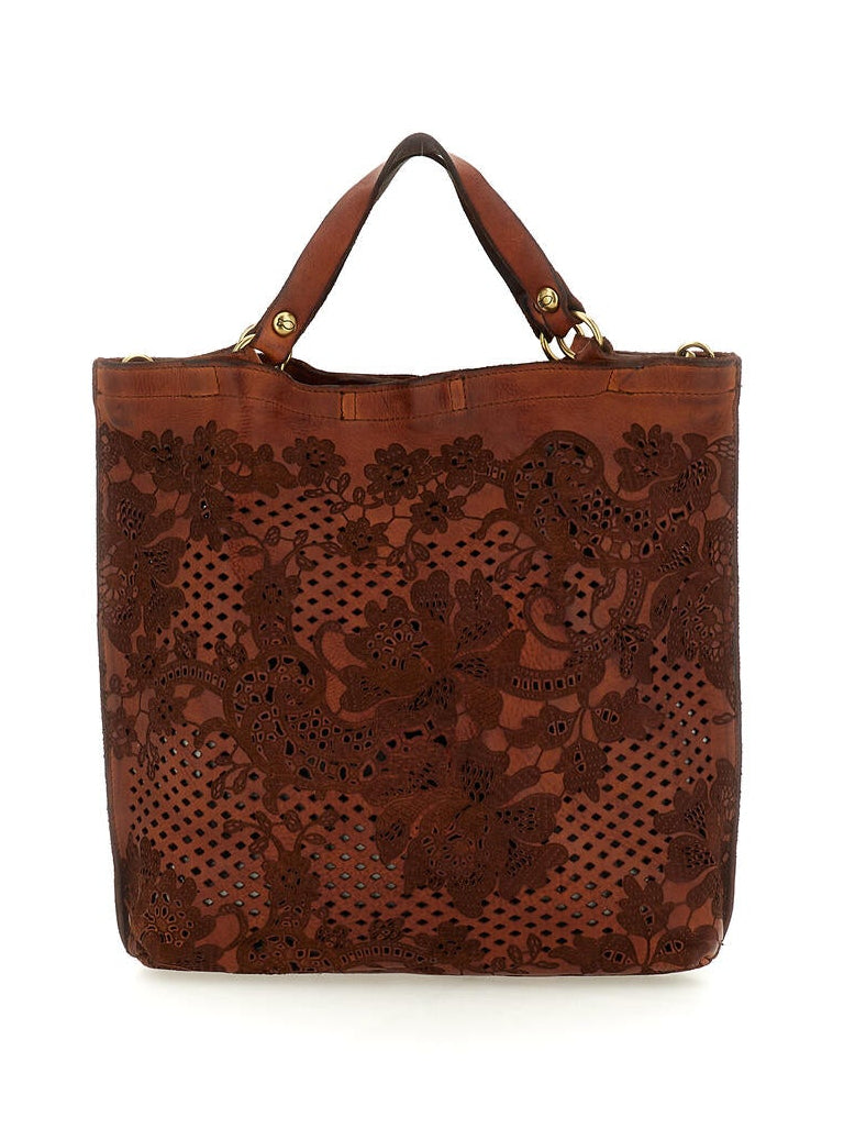 Renata Laser shopper - Cognac
