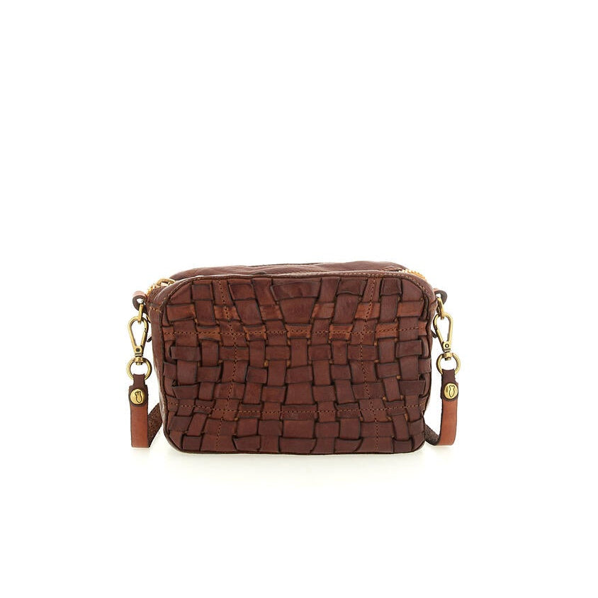 Elena Bowling taske, small - Cognac