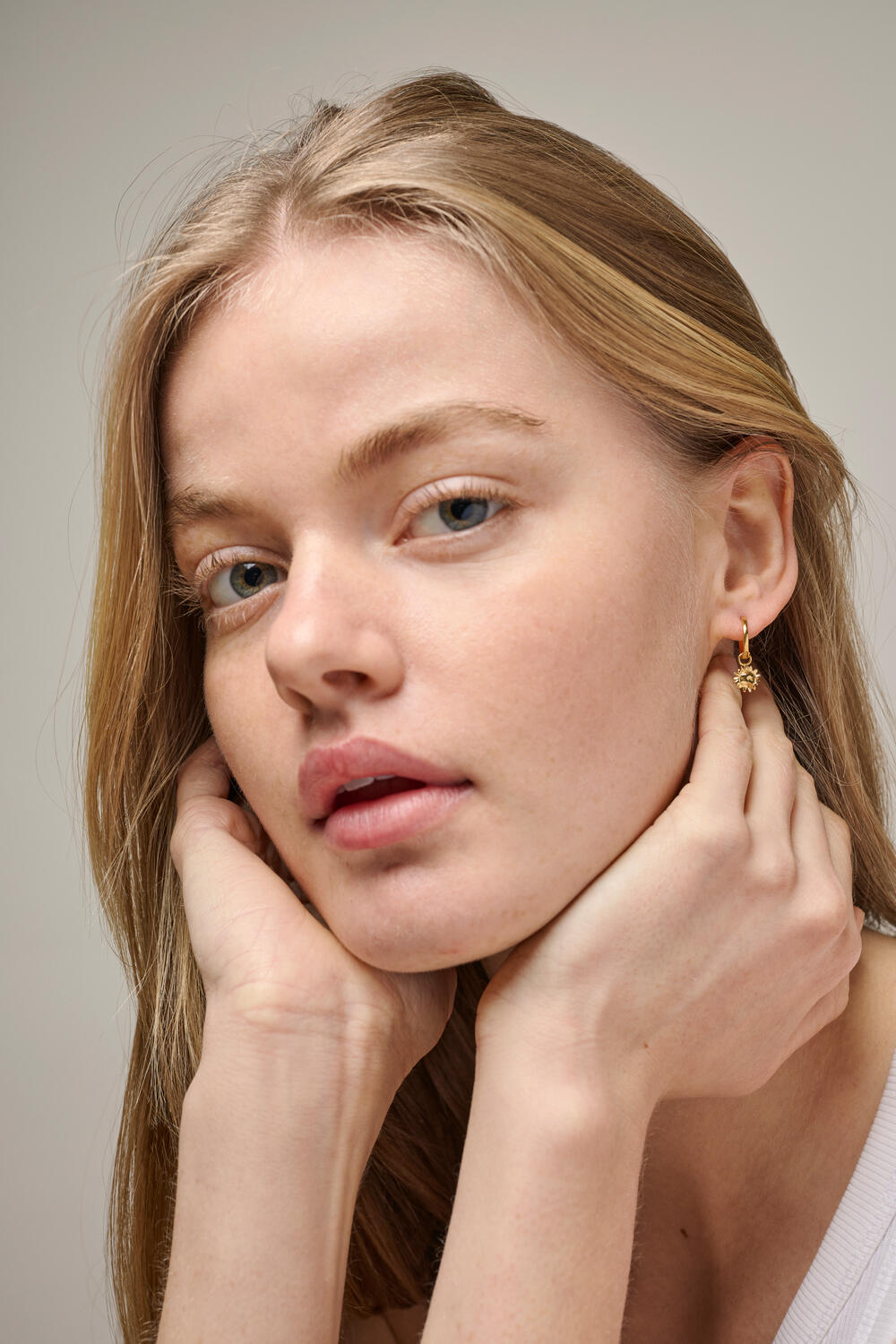 Sunny Sunshine vedhæng - forgyldt