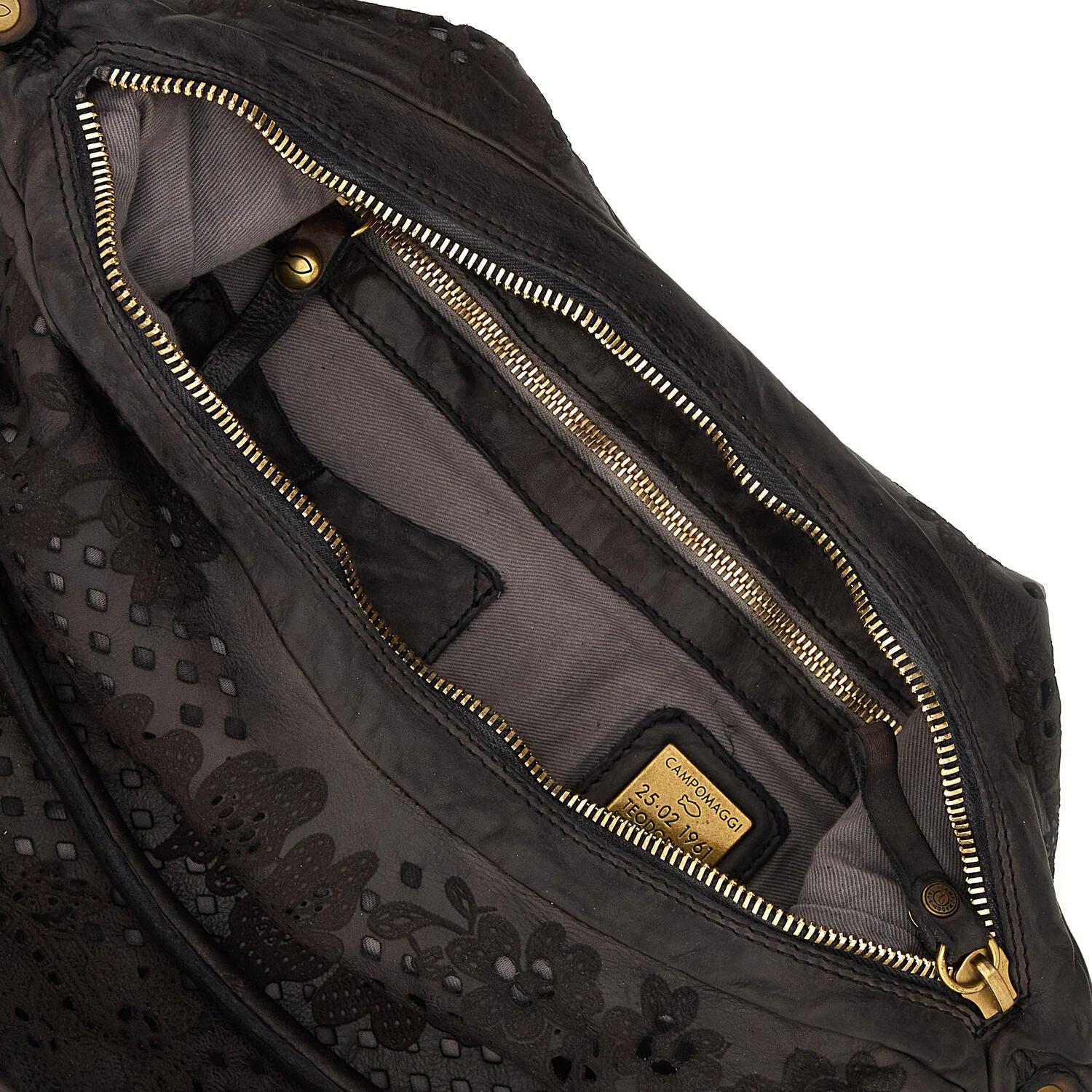 Tecla Laser skuldertaske - grå