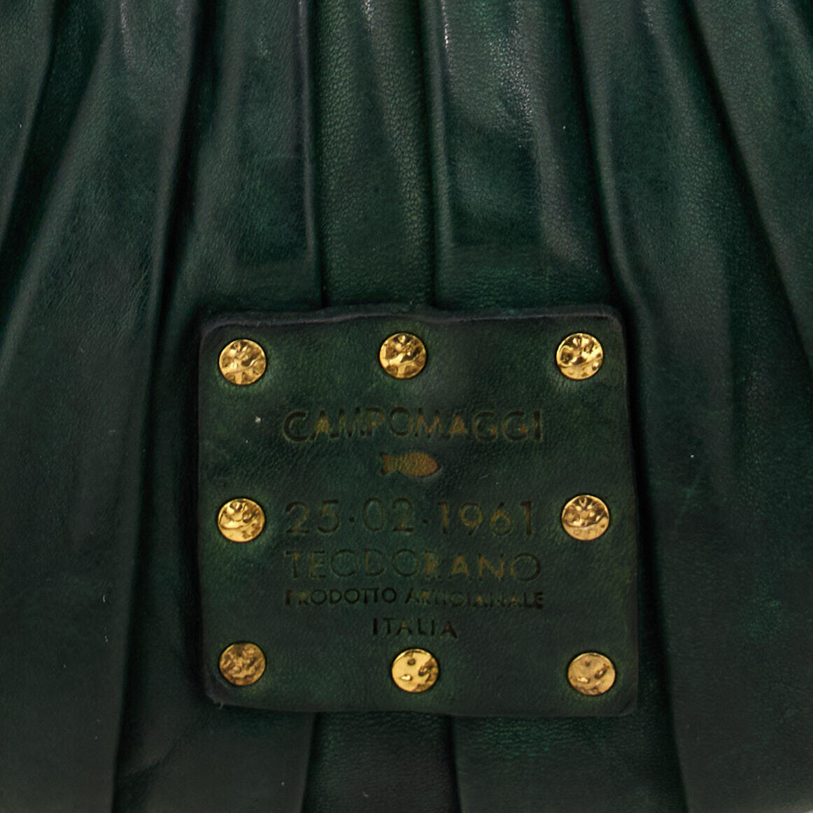 Luna skuldertaske - Green Bottle