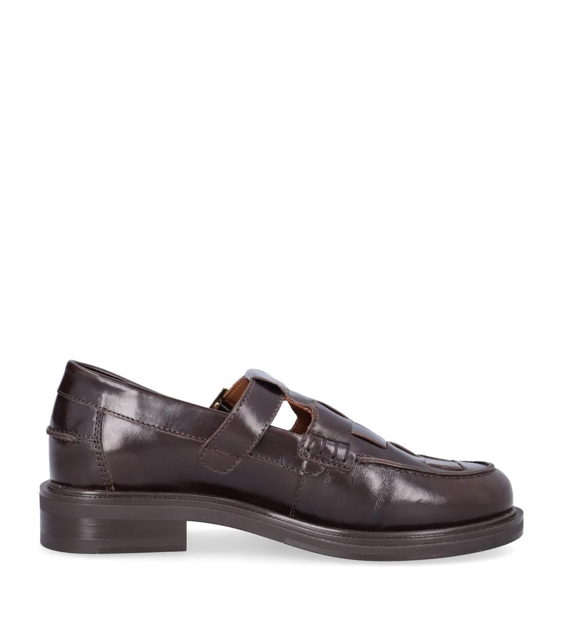 T- bar Flet loafers - T.moro Calf 86