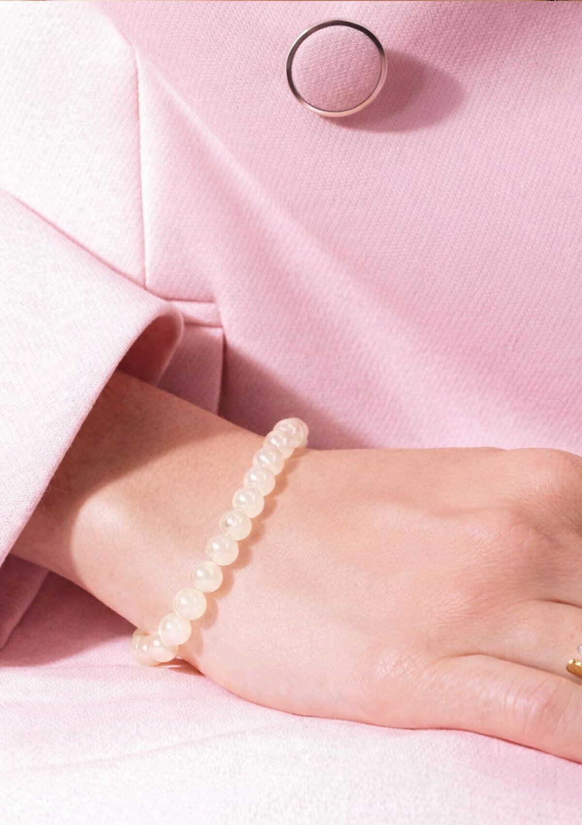 Candy Coral armbånd, S - Lemon