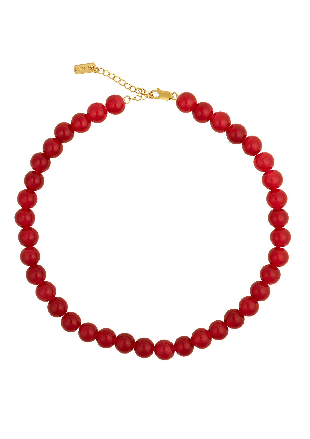 Candy Coral halskæde, M - Berry