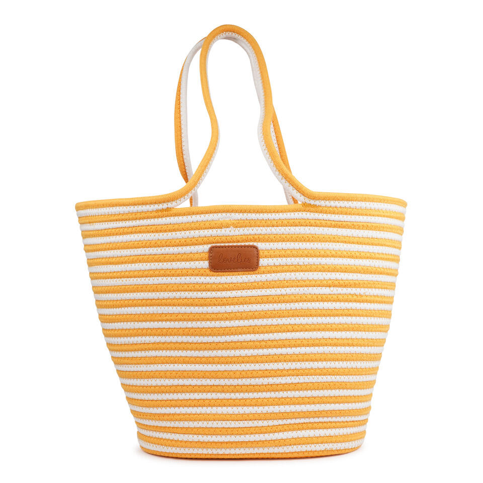 Capri strandtaske - Pale Marigold