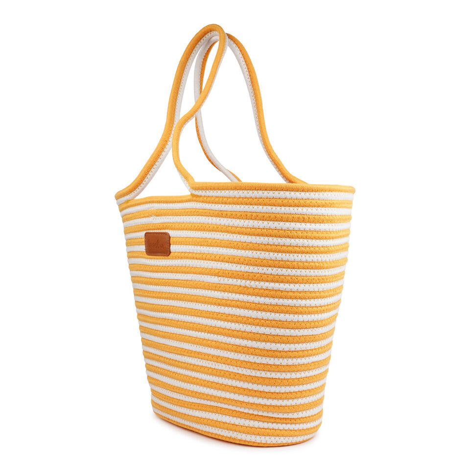 Capri strandtaske - Pale Marigold