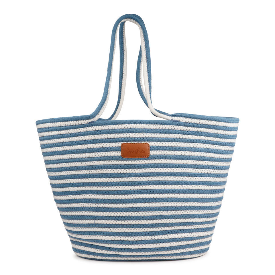Capri strandtaske - Navy Blue