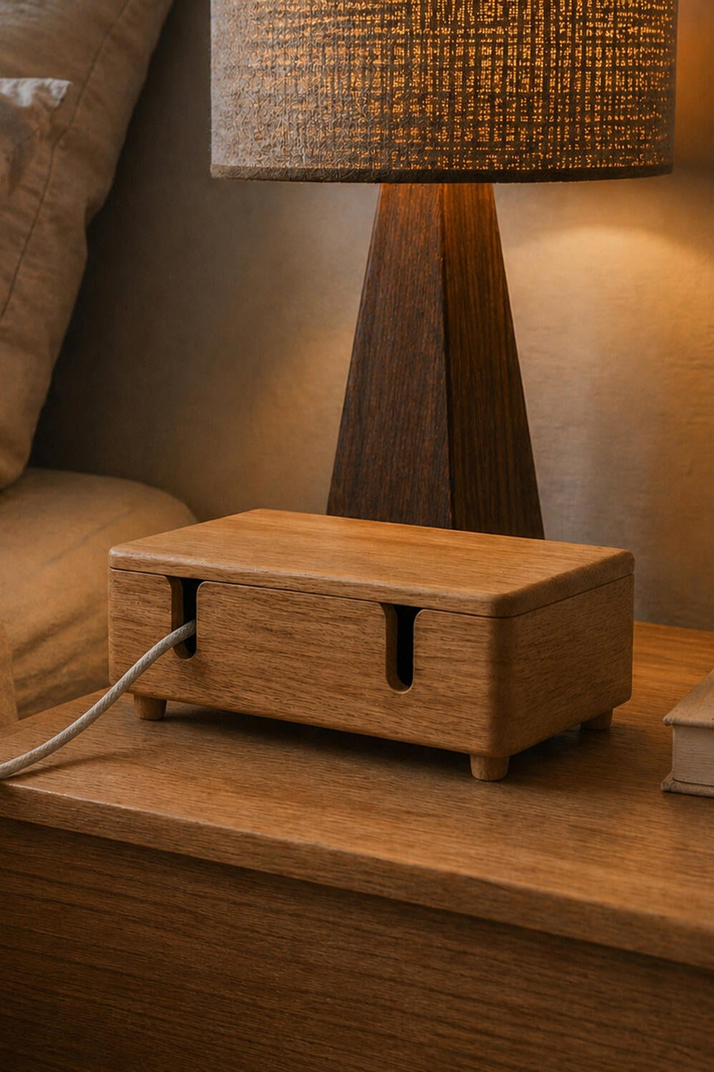 Horizon kabelskjuler – Natural Oak