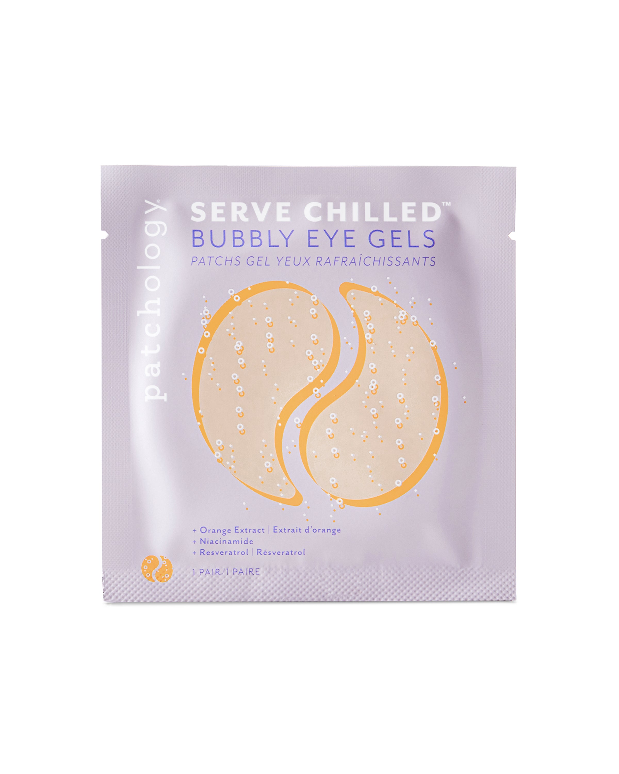 Serve Chilled Bubbly Eye Gels øjenmaske - Single