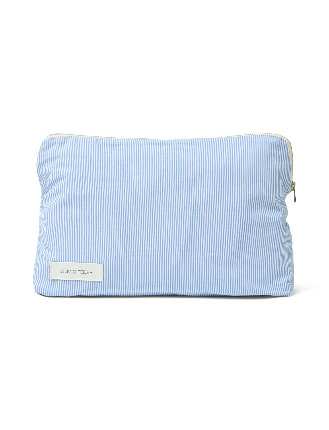 Celia toilettaske - Milk Stribe