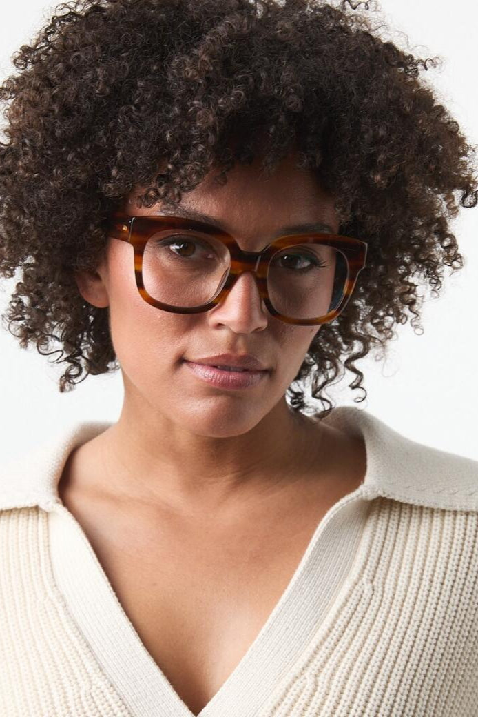 Chloe læsebrille - brun