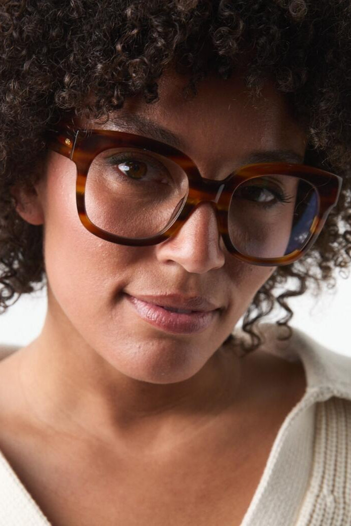 Chloe læsebrille - brun