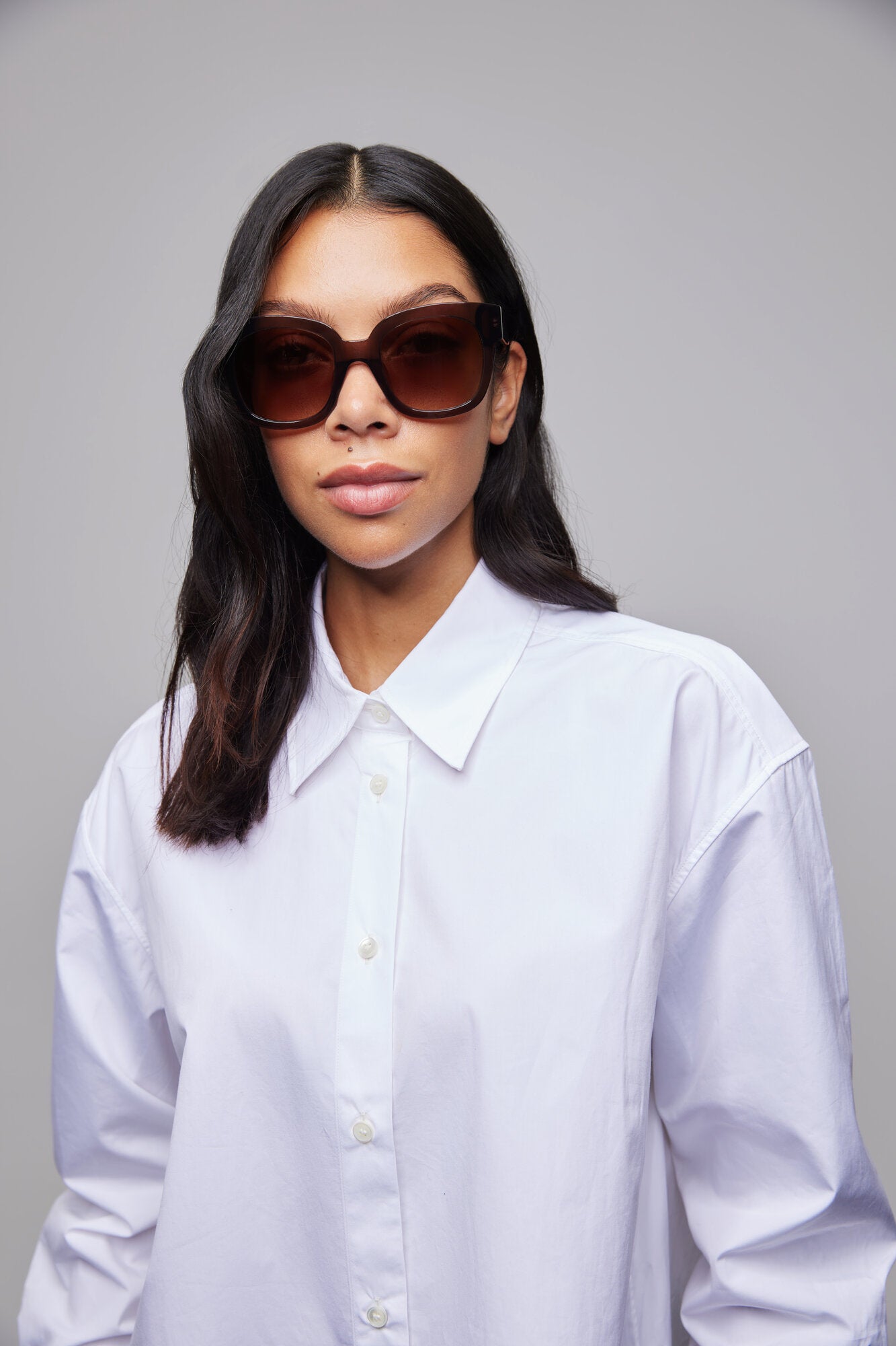 Chloe solbrille - Chocolate