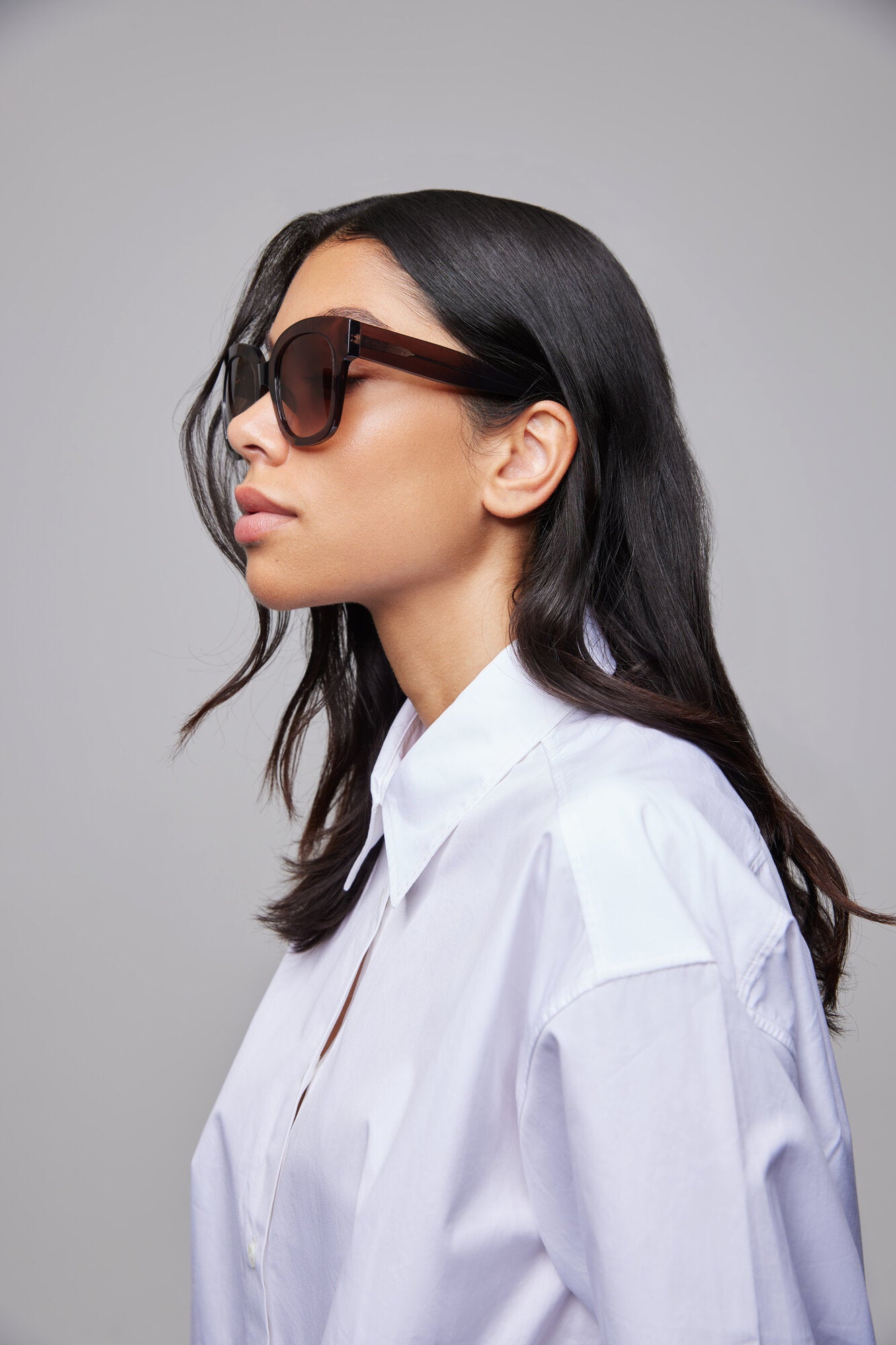 Chloe solbrille - Chocolate