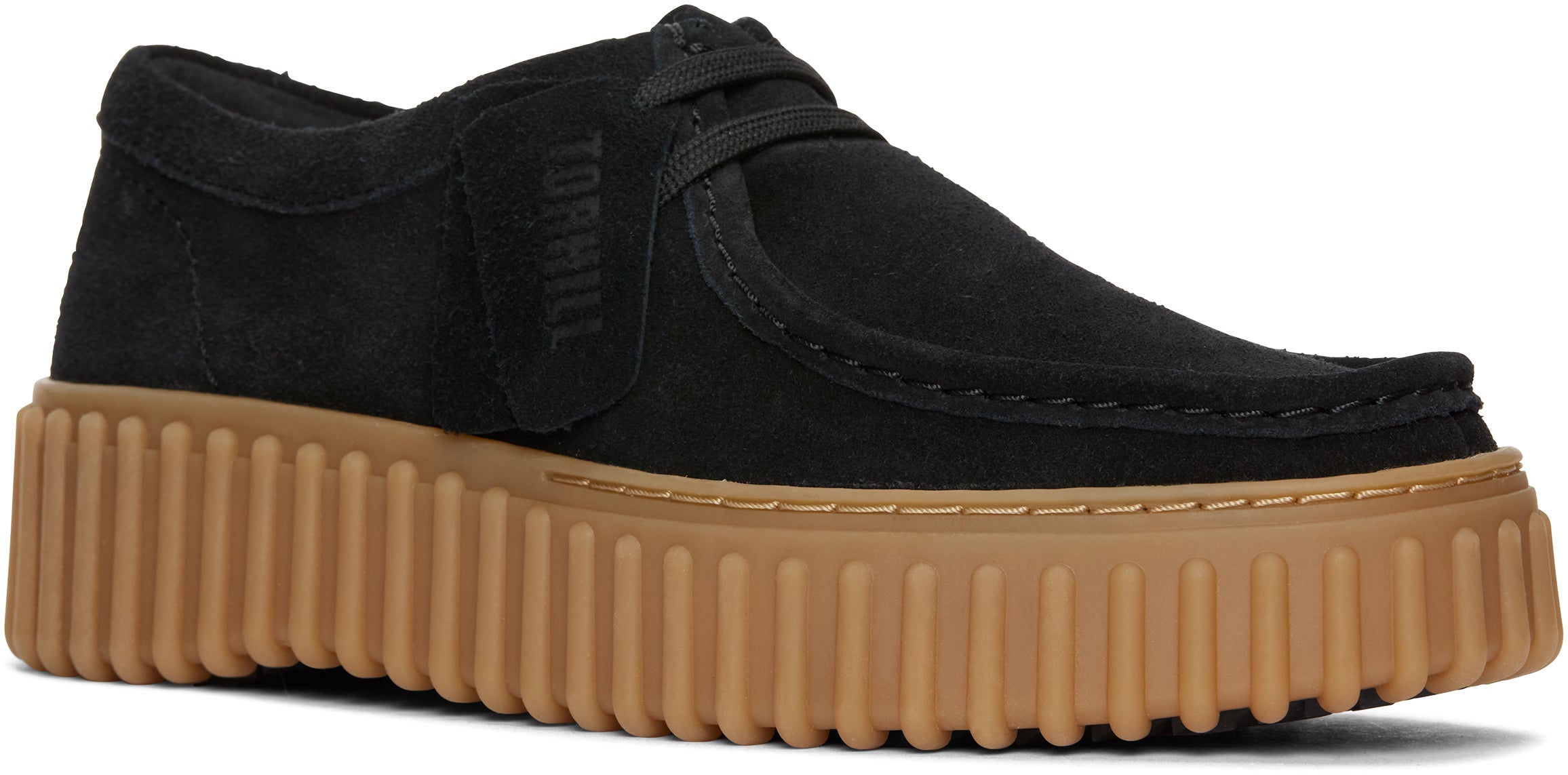 Torhill Bee ruskind sko - Black Sde
