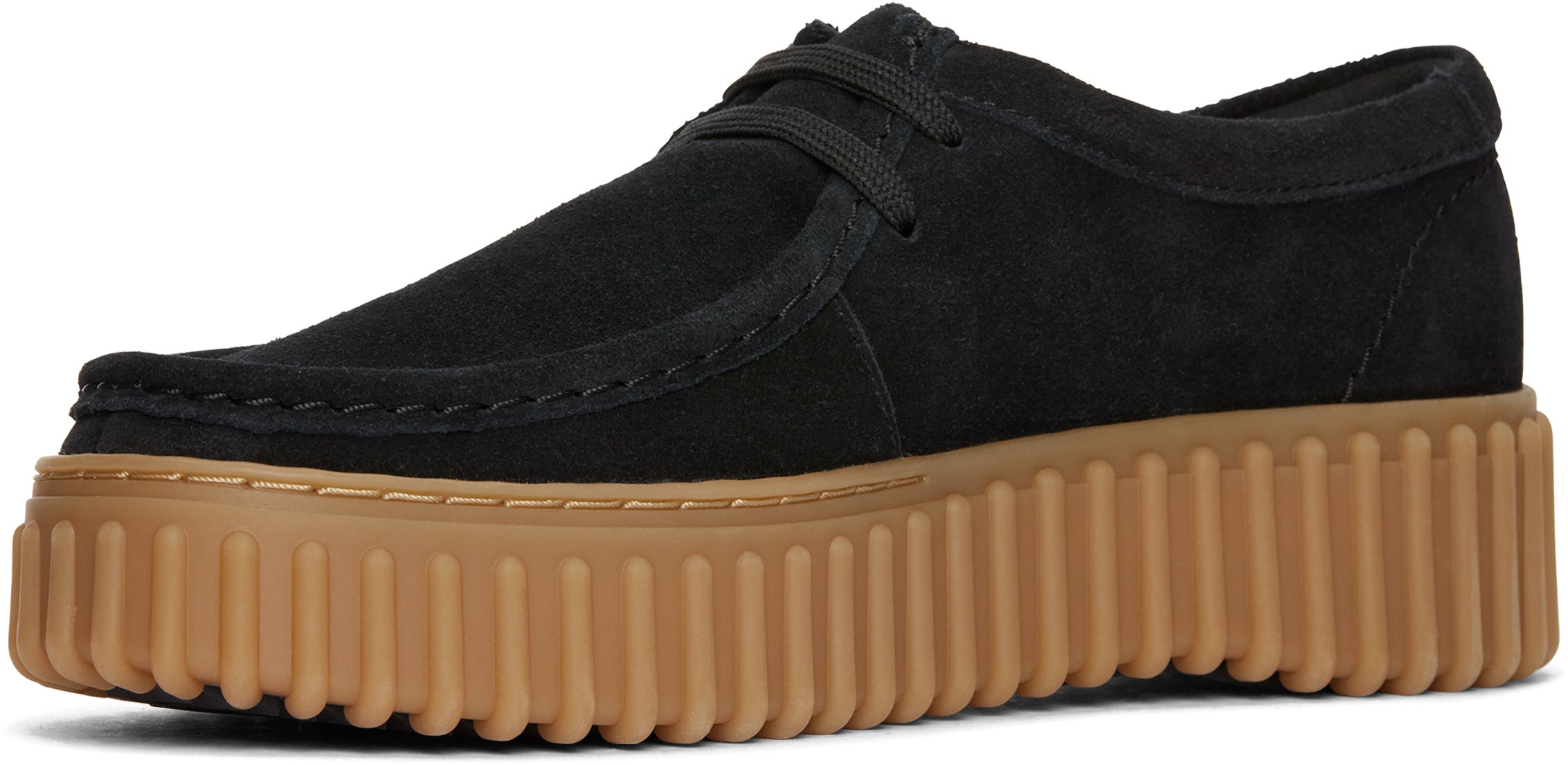 Torhill Bee ruskind sko - Black Sde