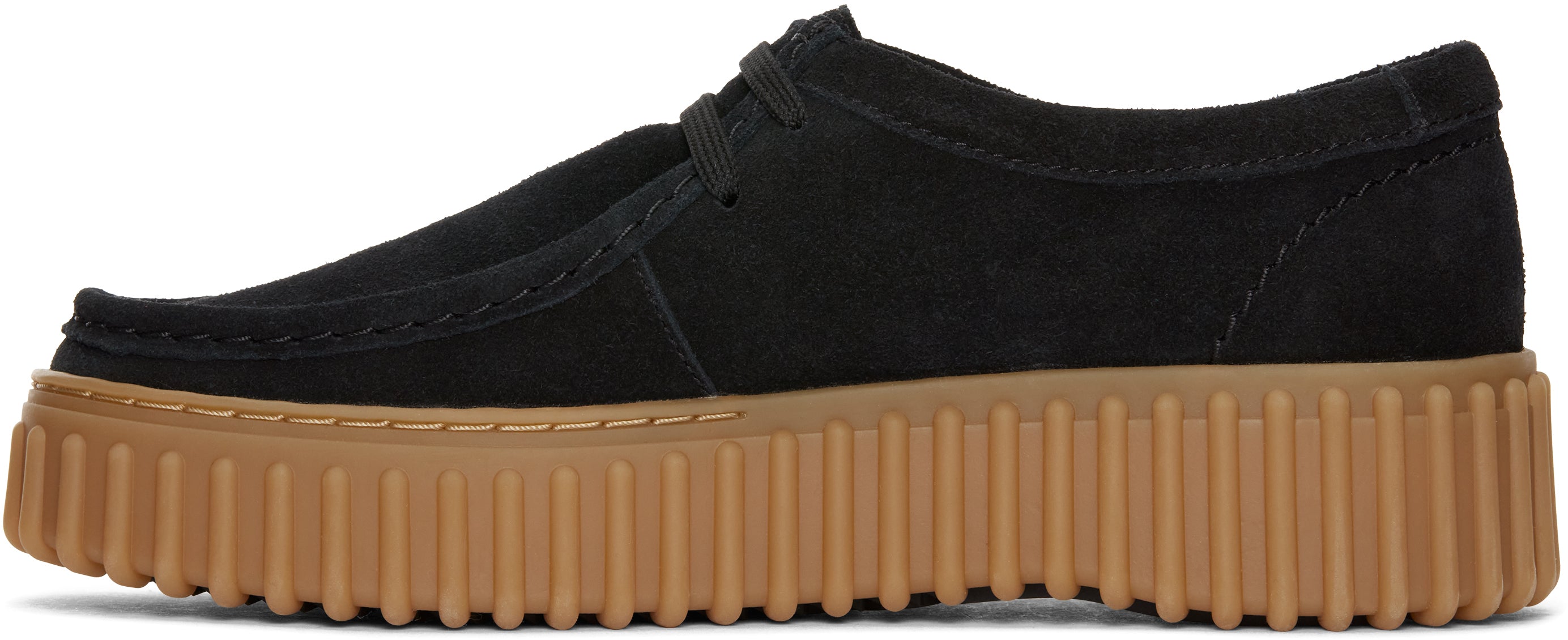 Torhill Bee ruskind sko - Black Sde