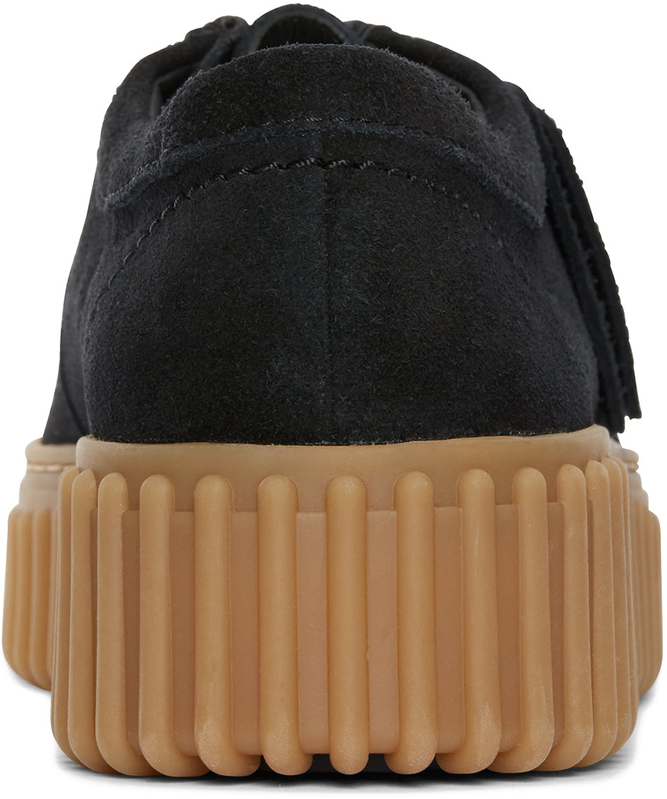 Torhill Bee ruskind sko - Black Sde