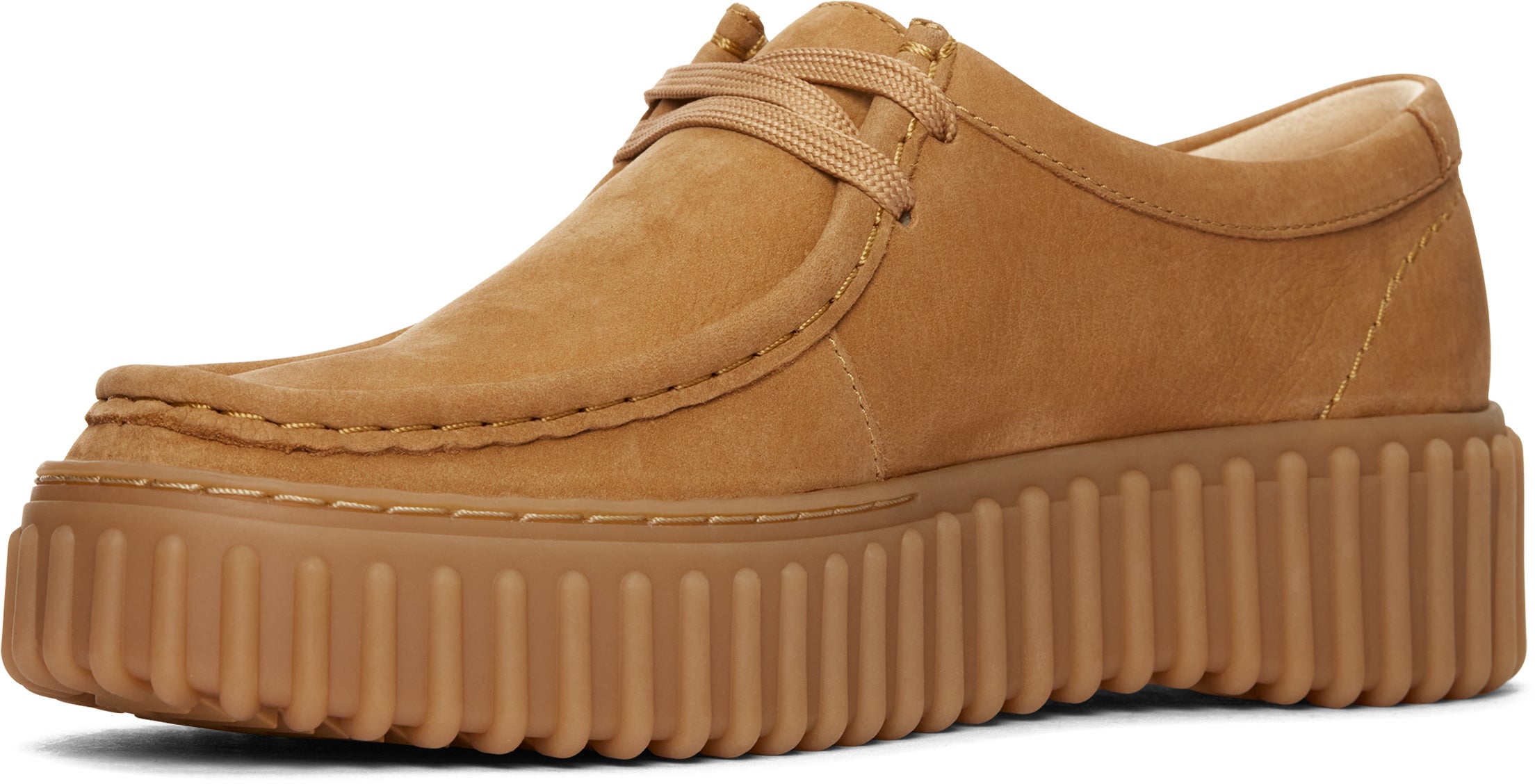 Torhill Bee ruskind sko - Light Tan Nubuck