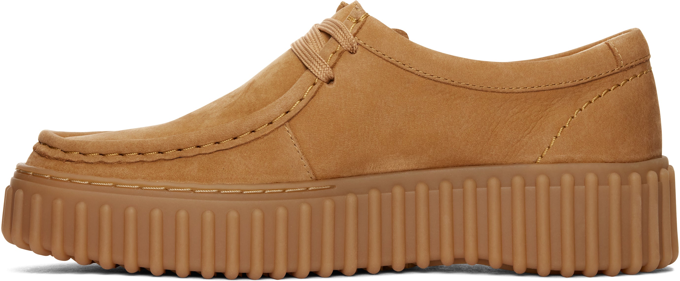Torhill Bee ruskind sko - Light Tan Nubuck