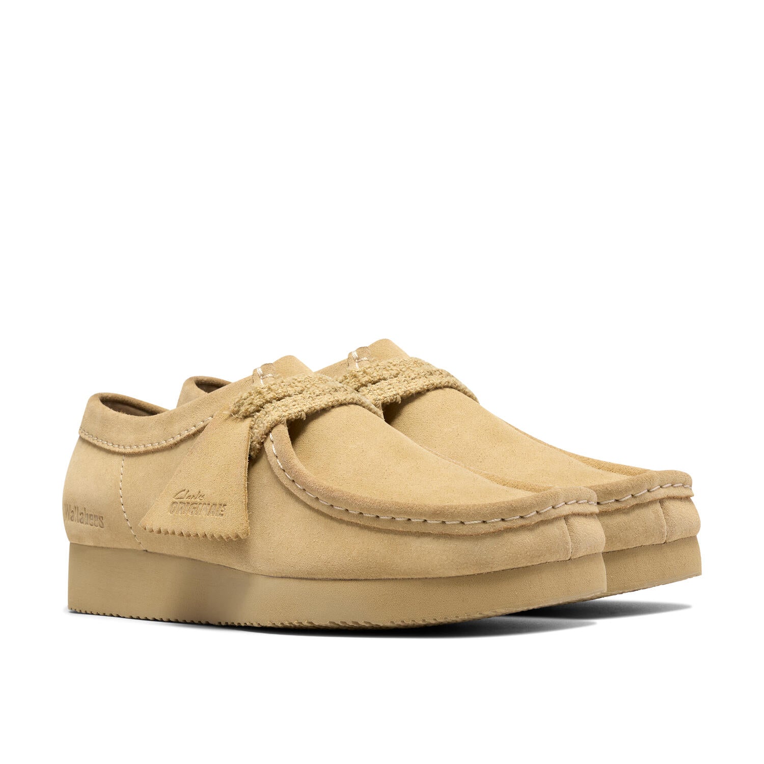 Wallabee Lite sko - Maple suede