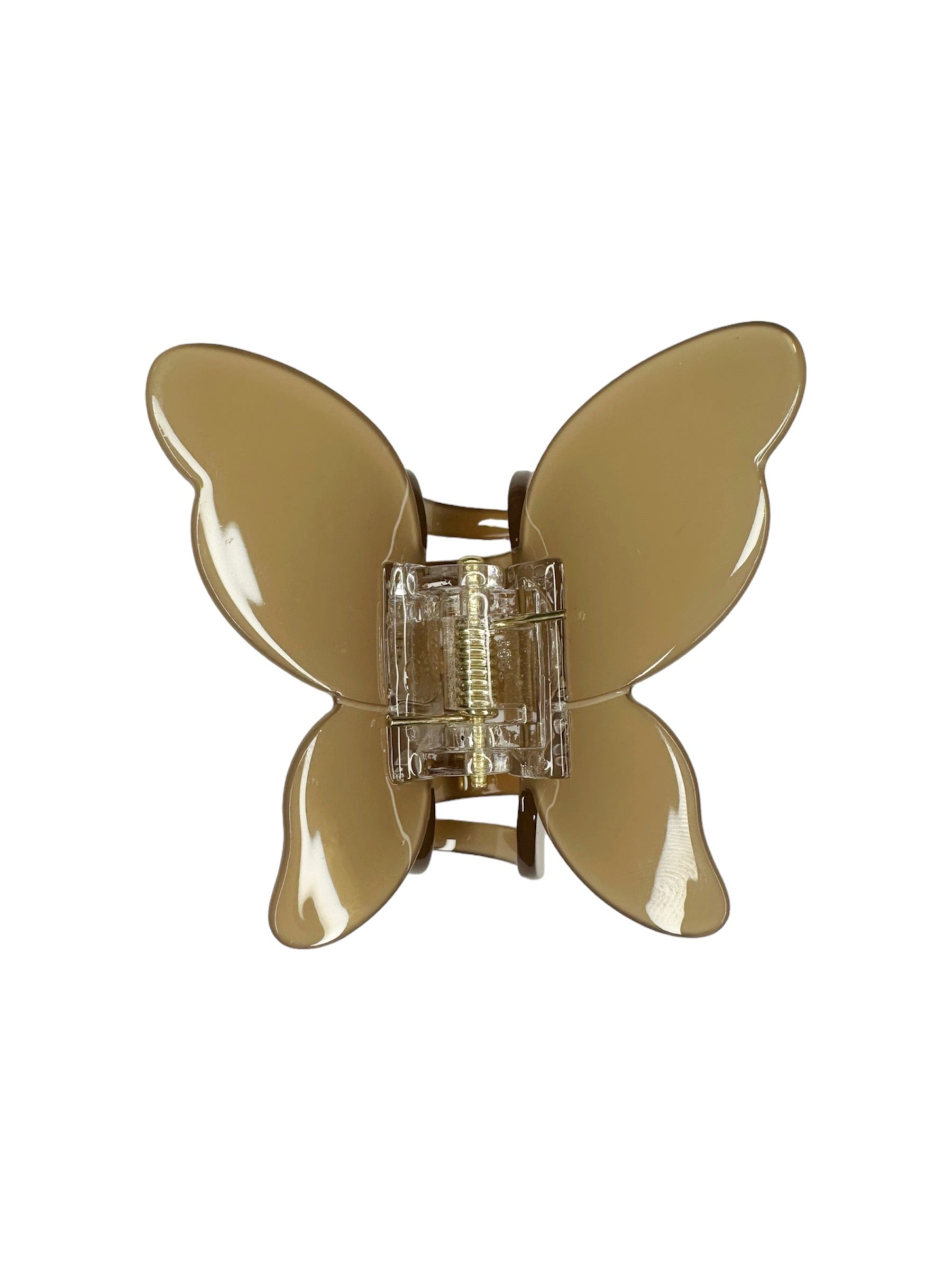 Butterfly hårklemme - Dark Truffle