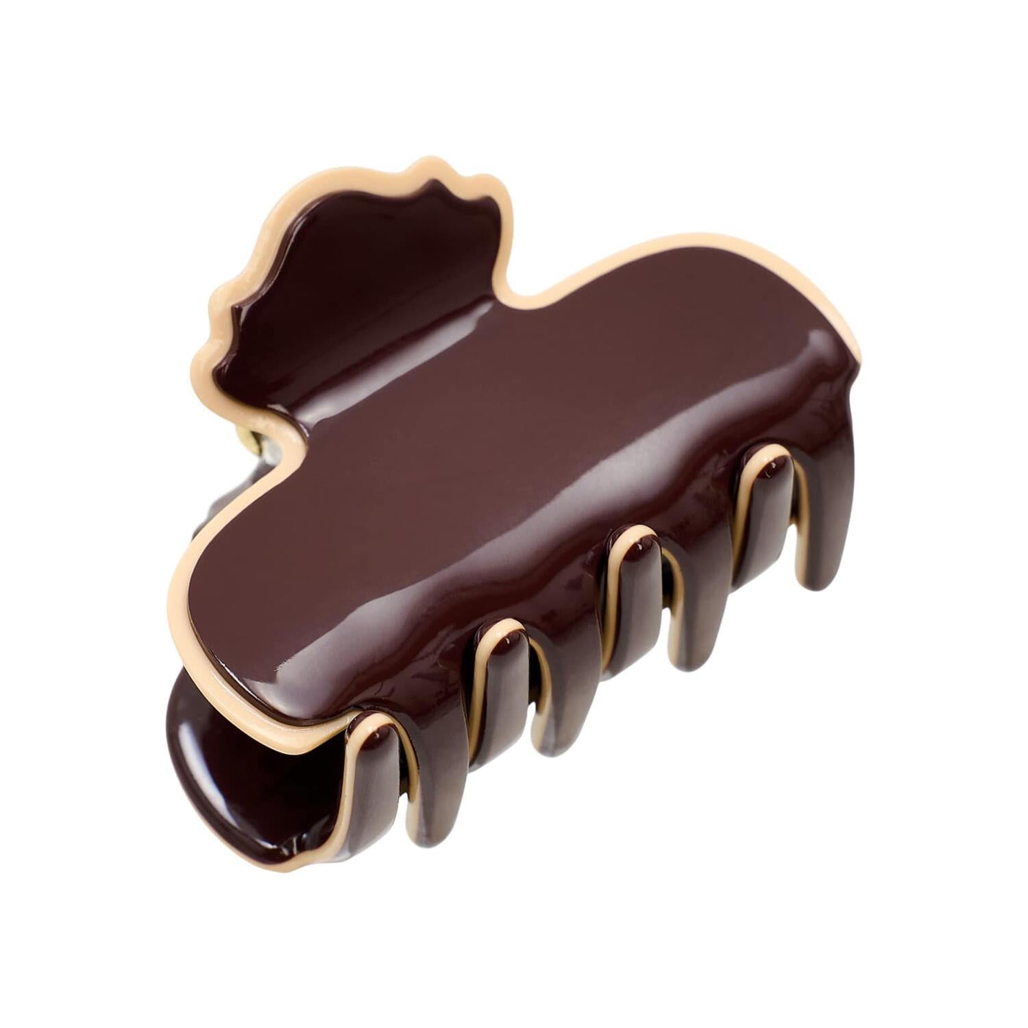 Petite Eleanor hårklemme – Brown