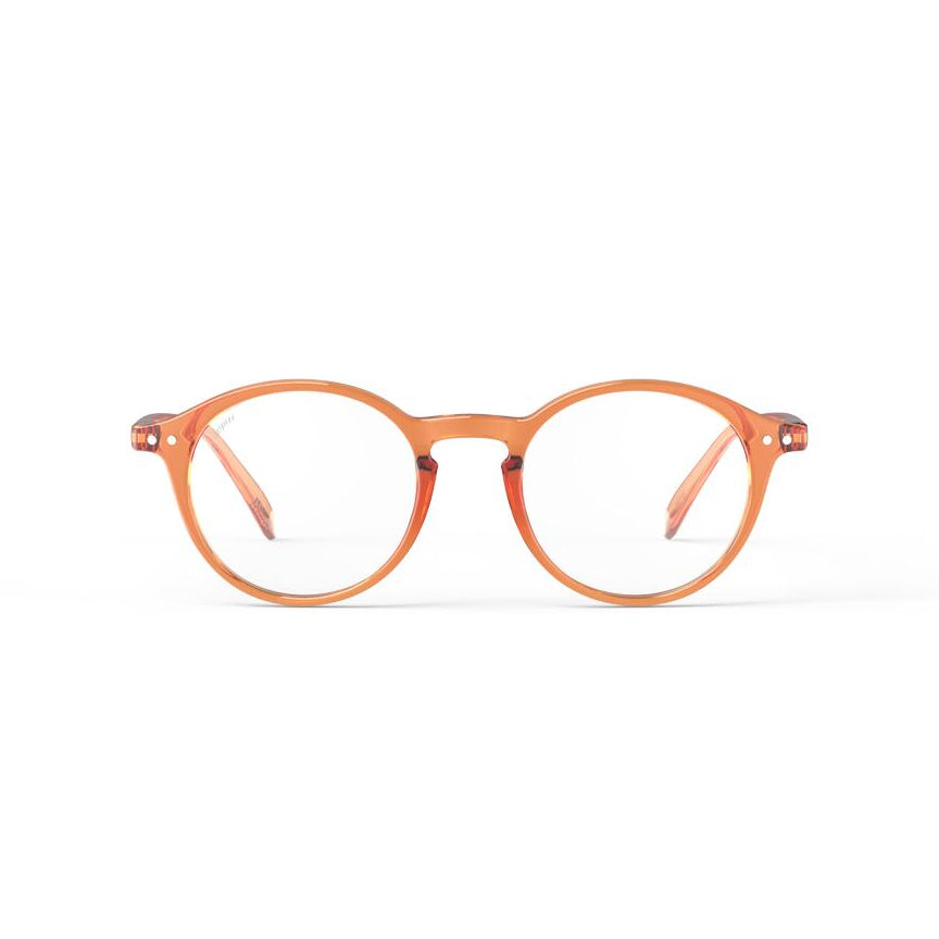 #D læsebrille - Orange Smash