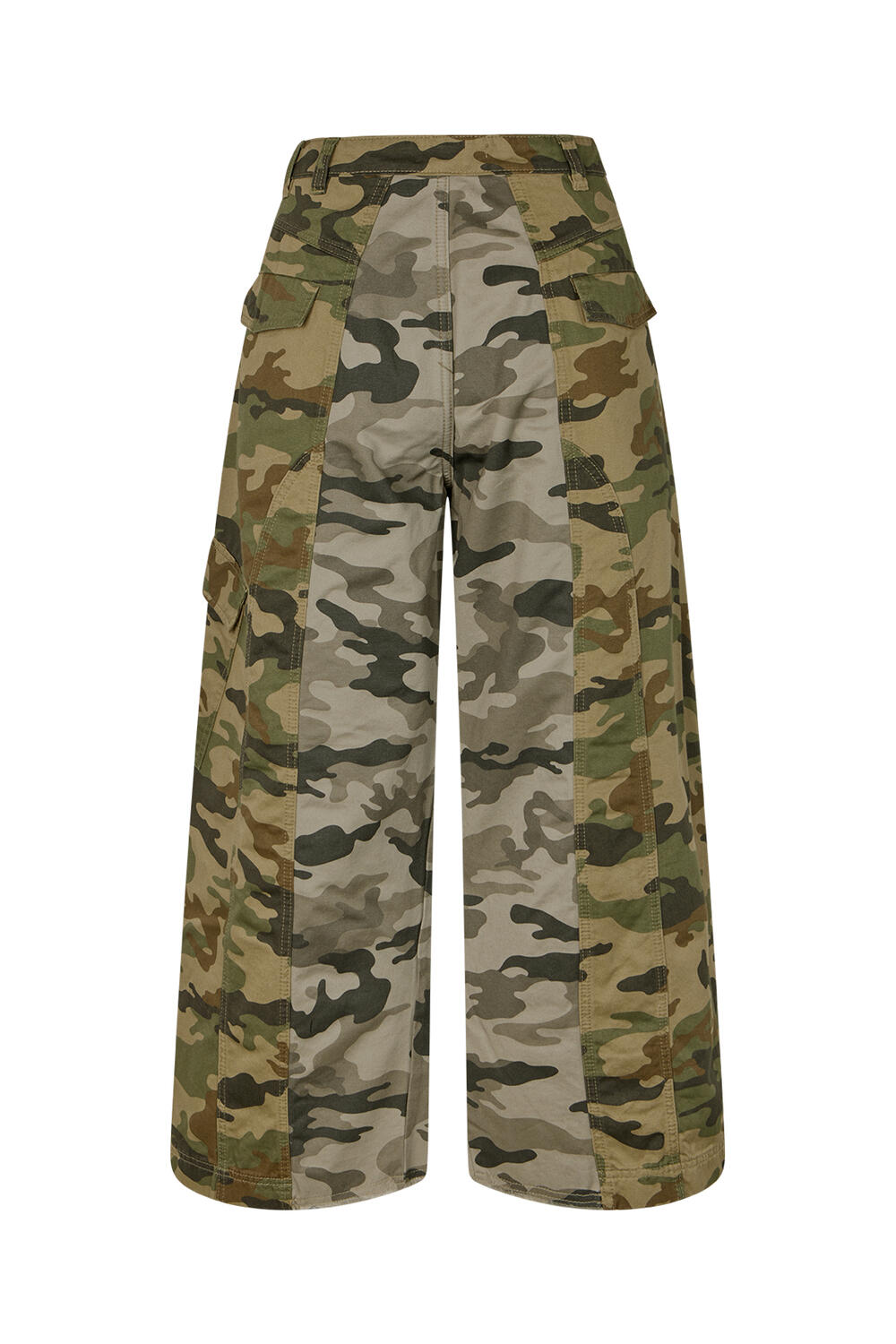 Niva Camo patchwork bukser - Camo combo