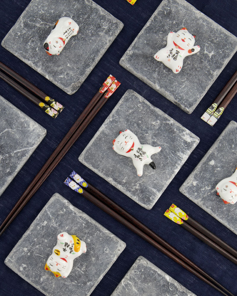 Spisepinde gavesæt, Japan Flower - 5 par