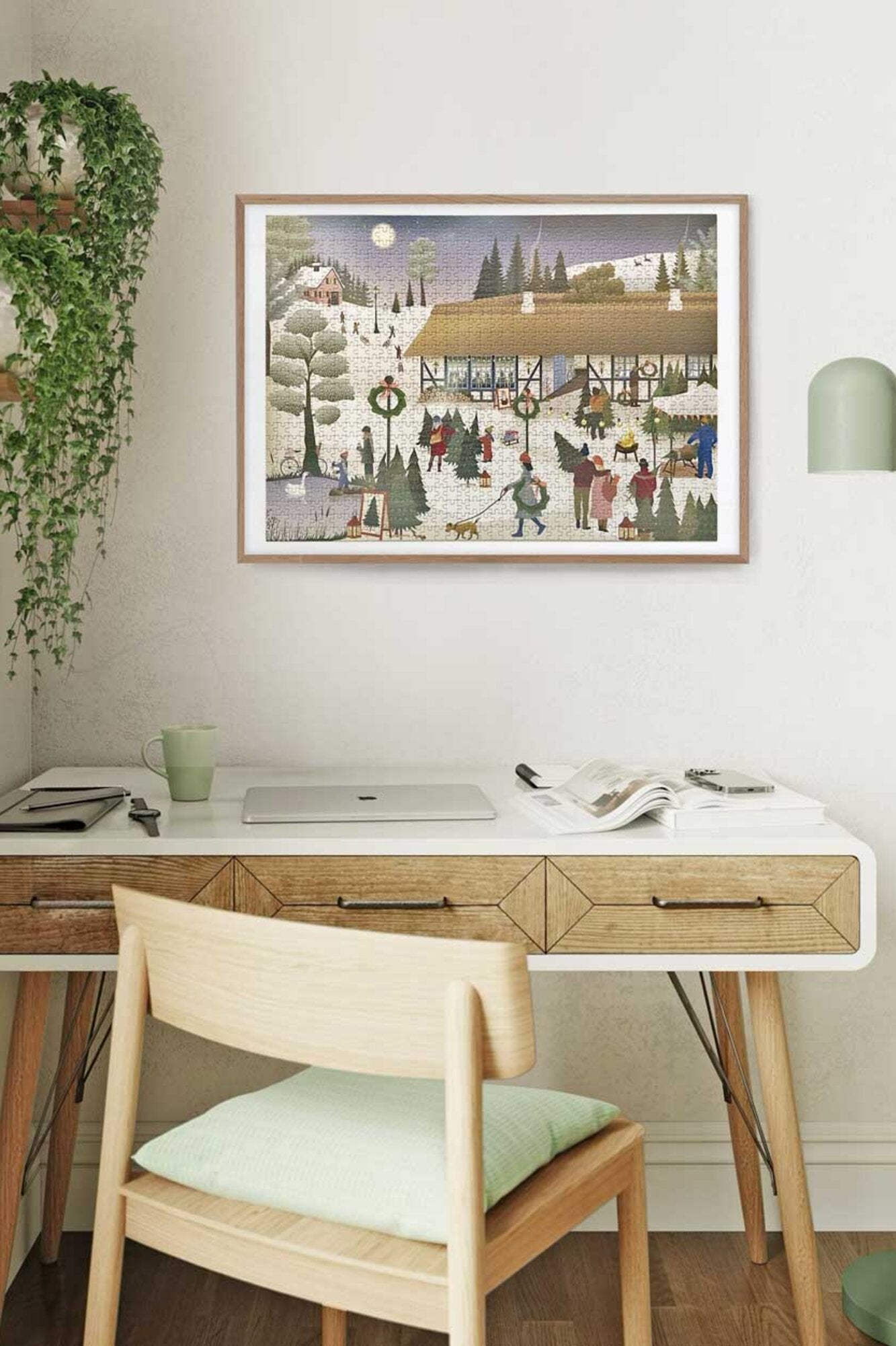 Christmas tree farm puslespil - 1000 brikker