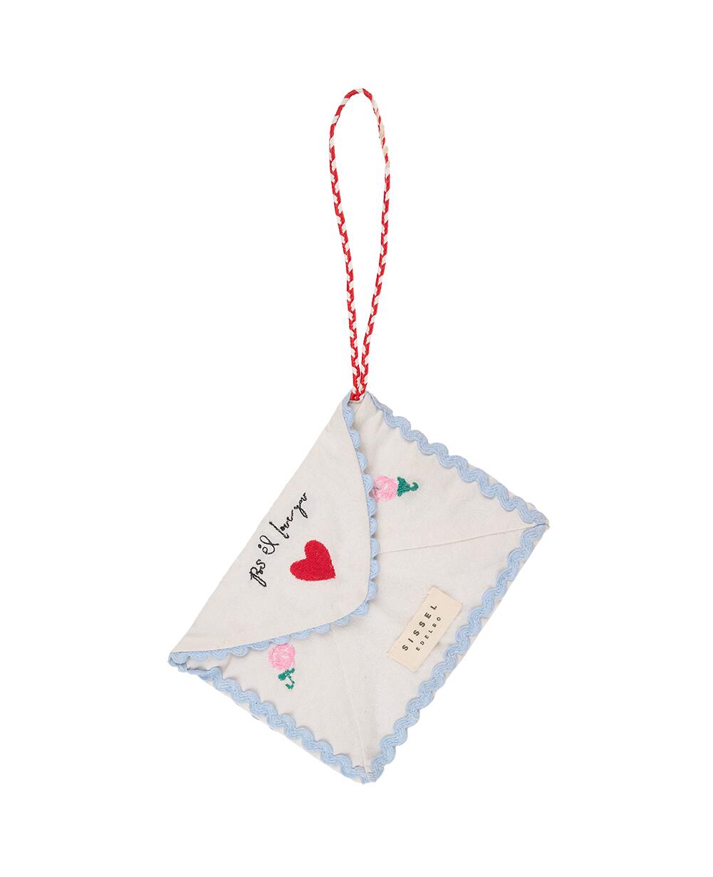 Christmas Letter juleophæng - Off White