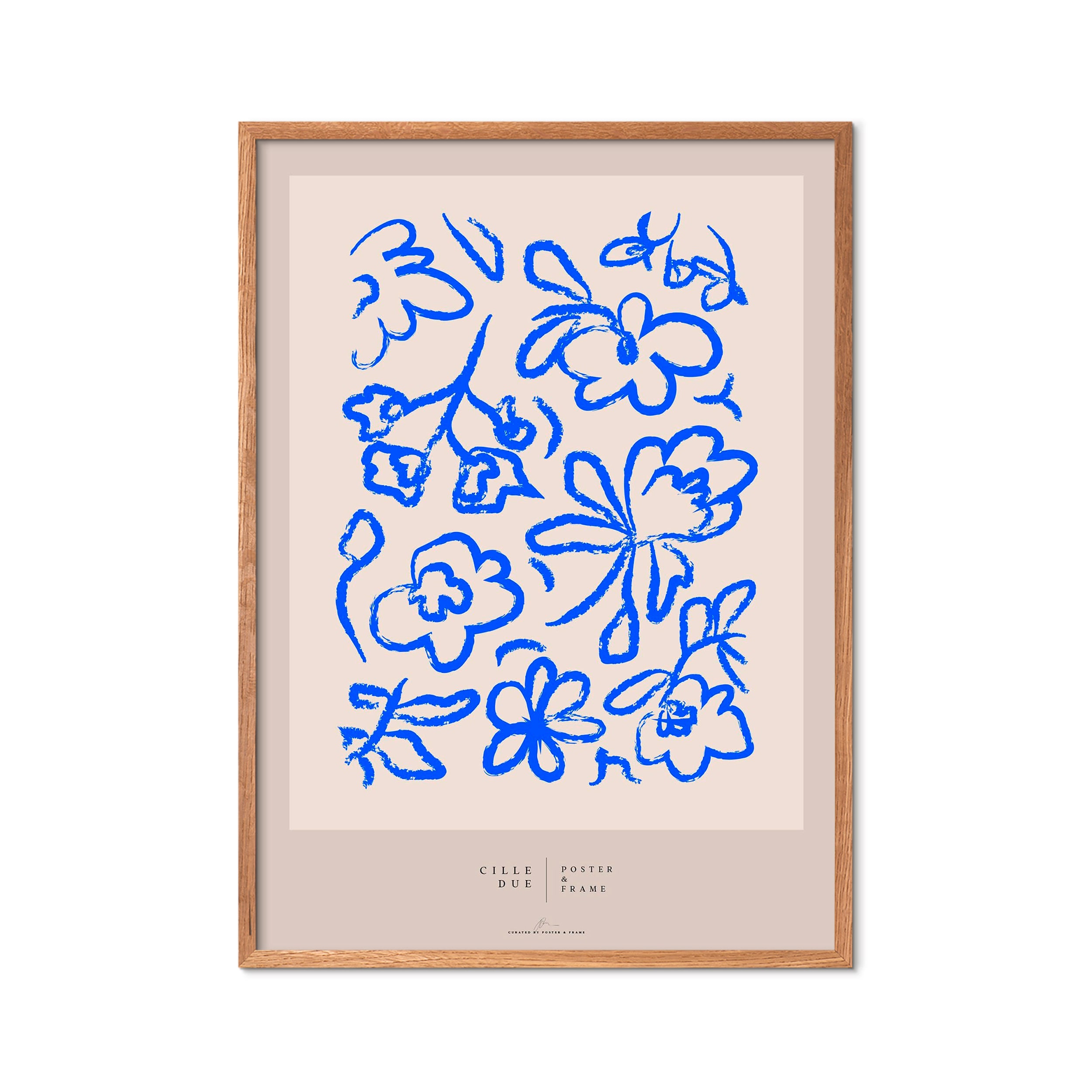 Cille Due plakat - Flower 1