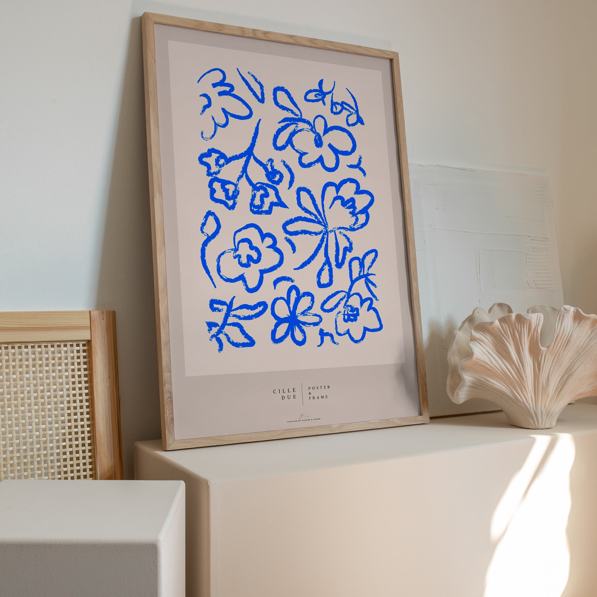 Cille Due plakat - Flower 1