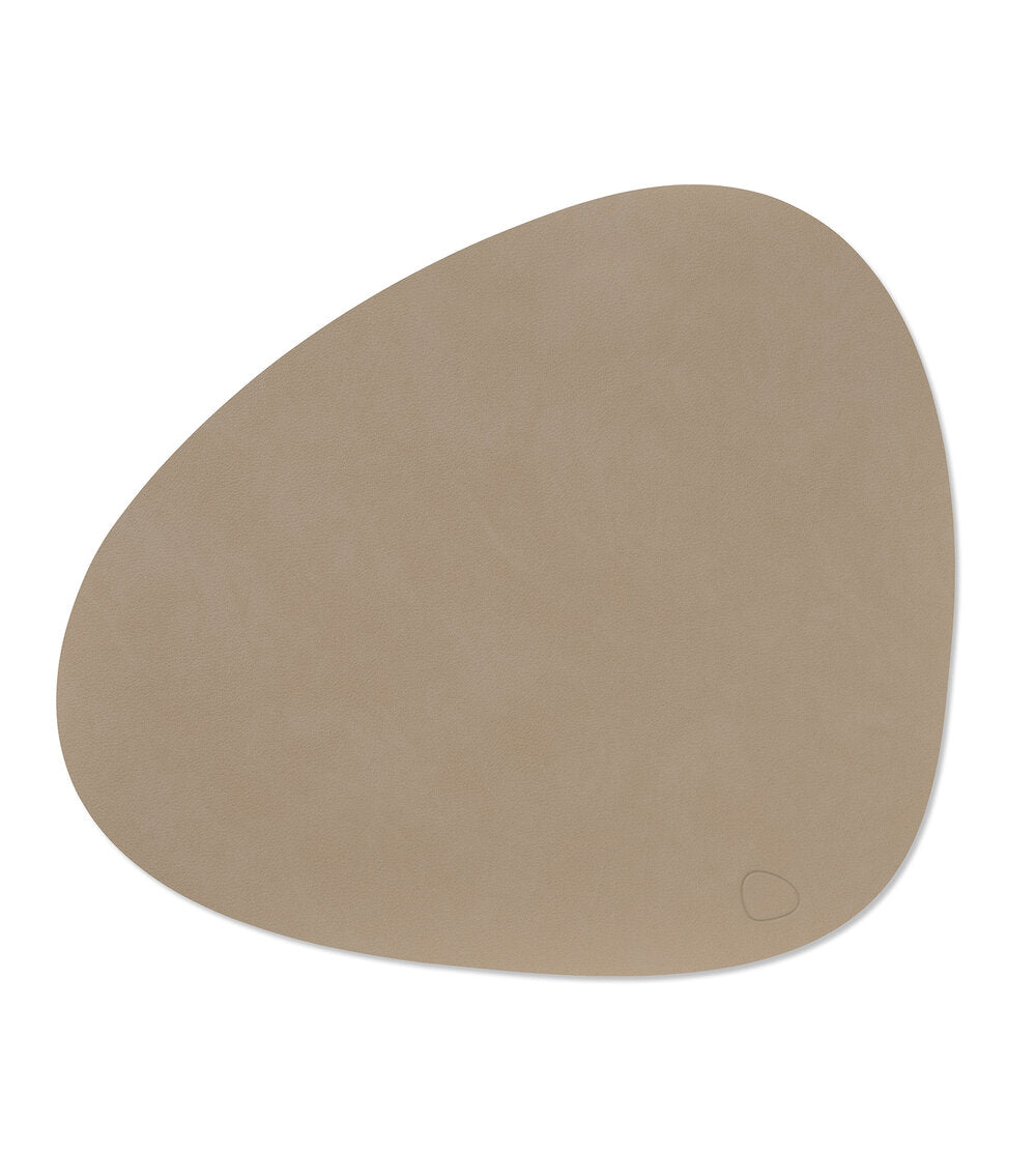 Dækkeserviet, Large Curve - Clay Brown