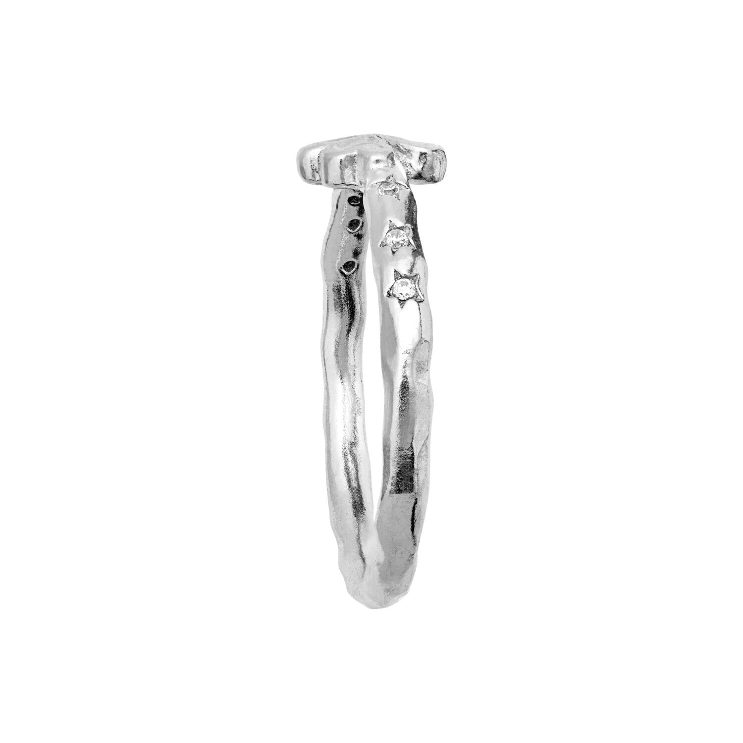 Clover ring - sølv