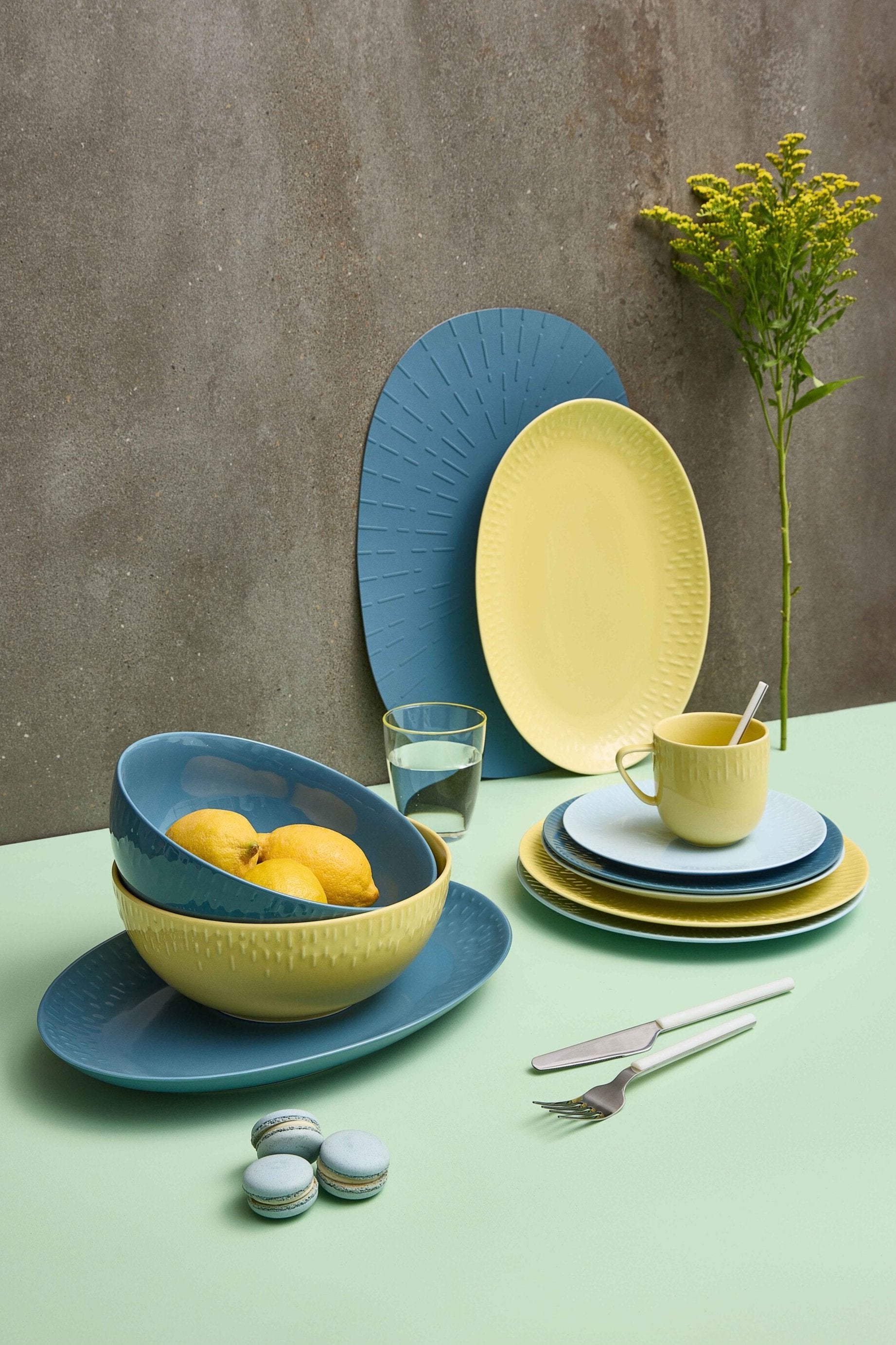 Life In Colour Art glas, Lemon - 29 cl.