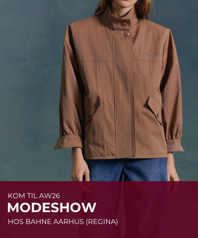 Modeshow AW26 hos Bahne Aarhus (Regina) – 8. september kl. 18:00