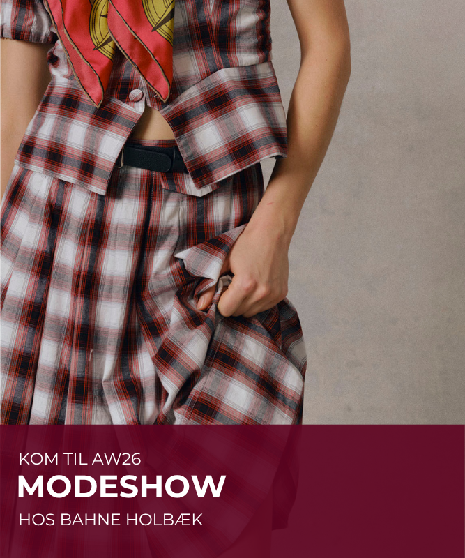 Modeshow AW26 hos Bahne Holbæk – 6. oktober kl. 18:00