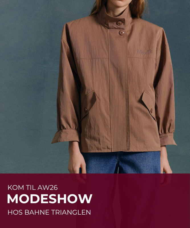 Modeshow AW26 hos Bahne Trianglen – 28. oktober kl. 19:00